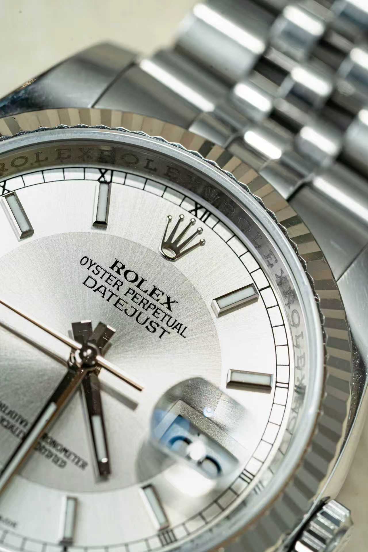 ROLEX 116234 silver jubilee 22links