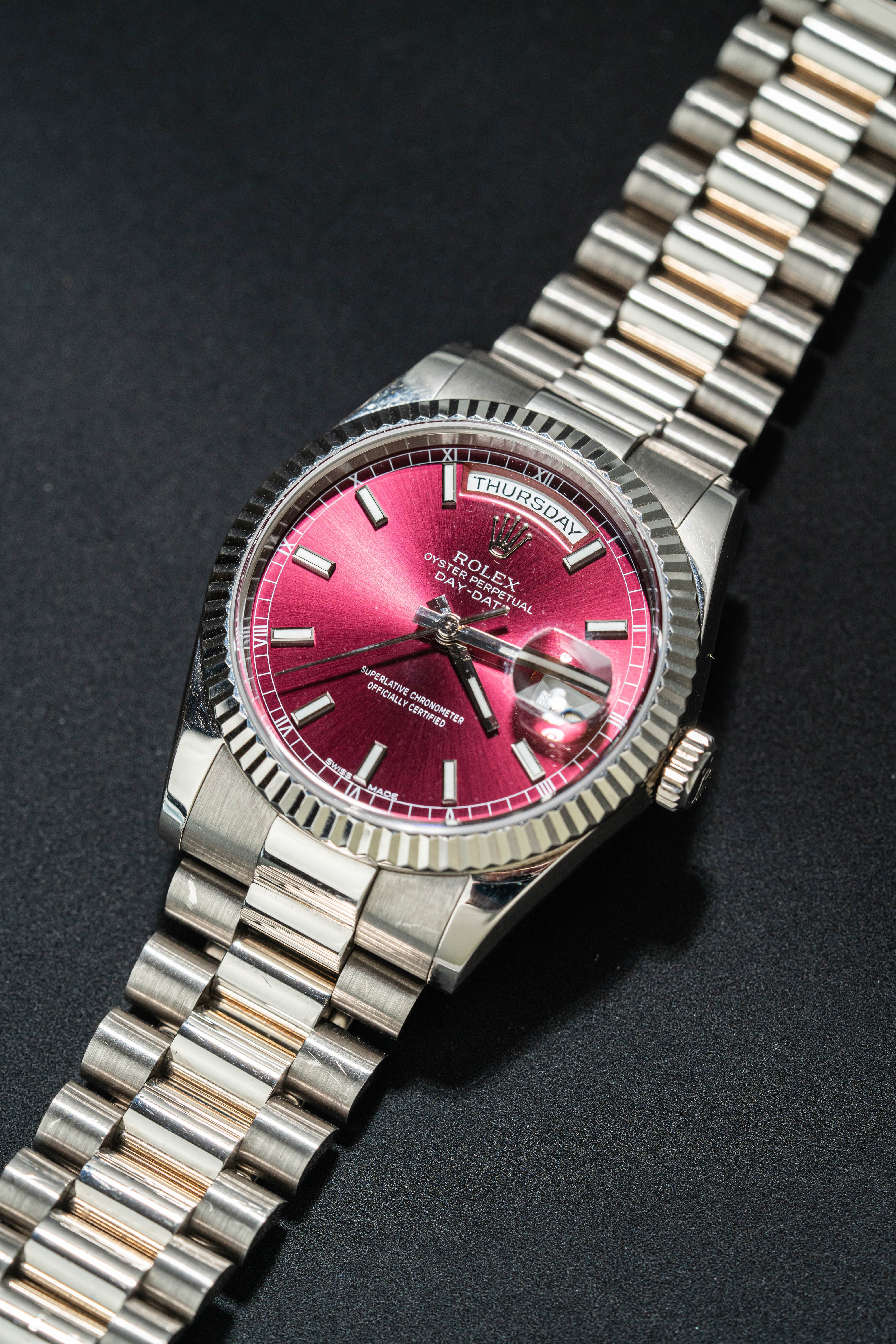 Rolex Day-Date 36 118239 Red Naked