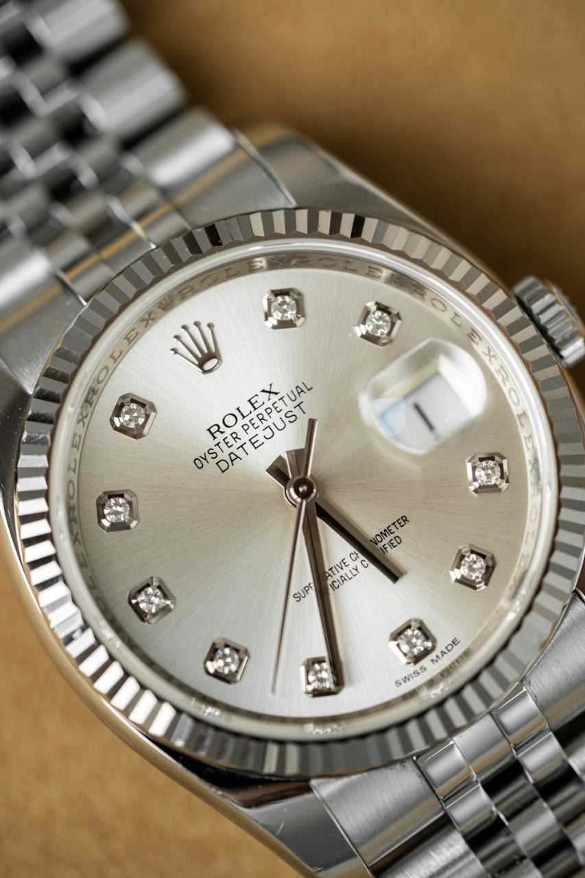 ROLEX 228238 silver jubilee full links