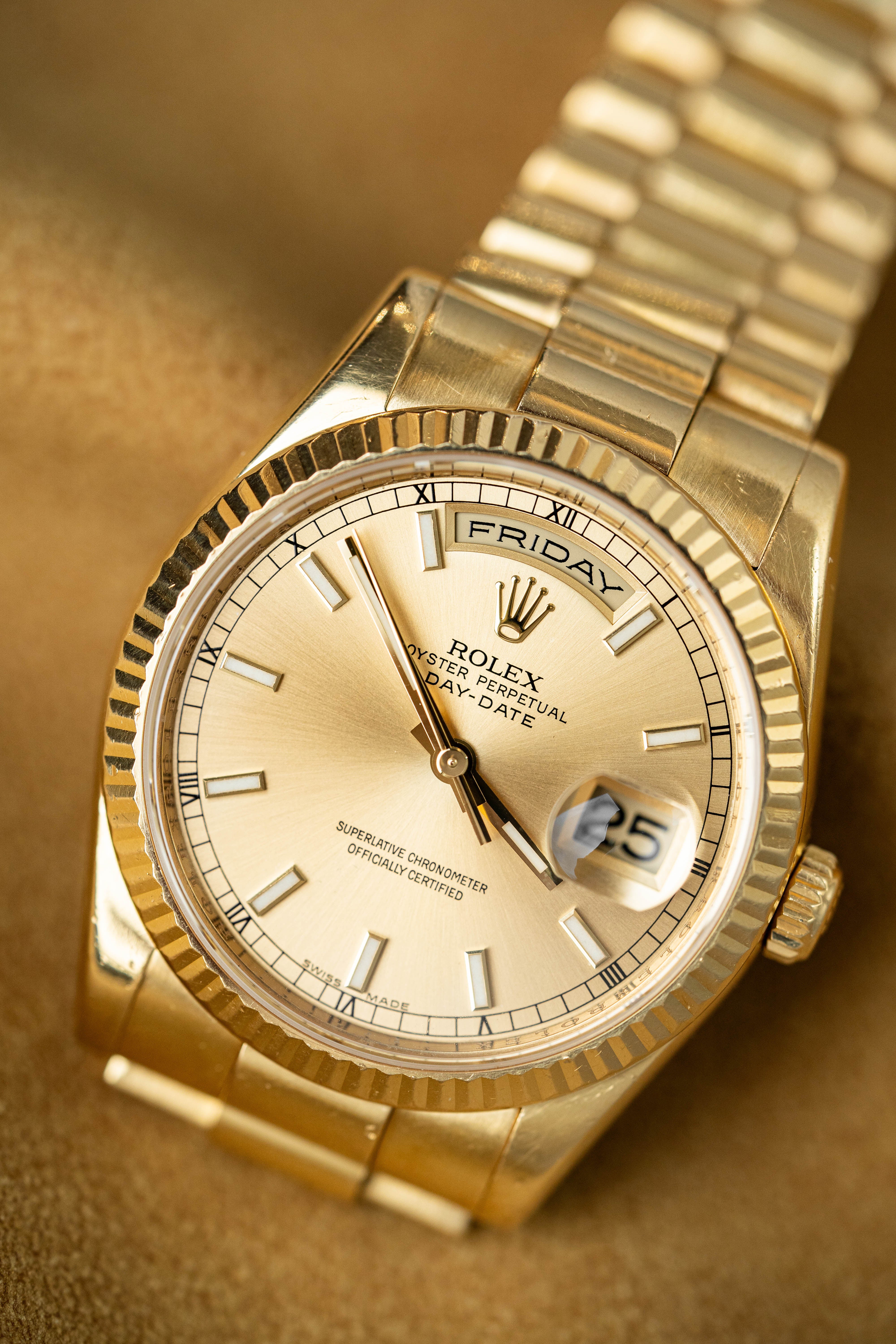 Rolex Day-Date 118238 Gold Naked