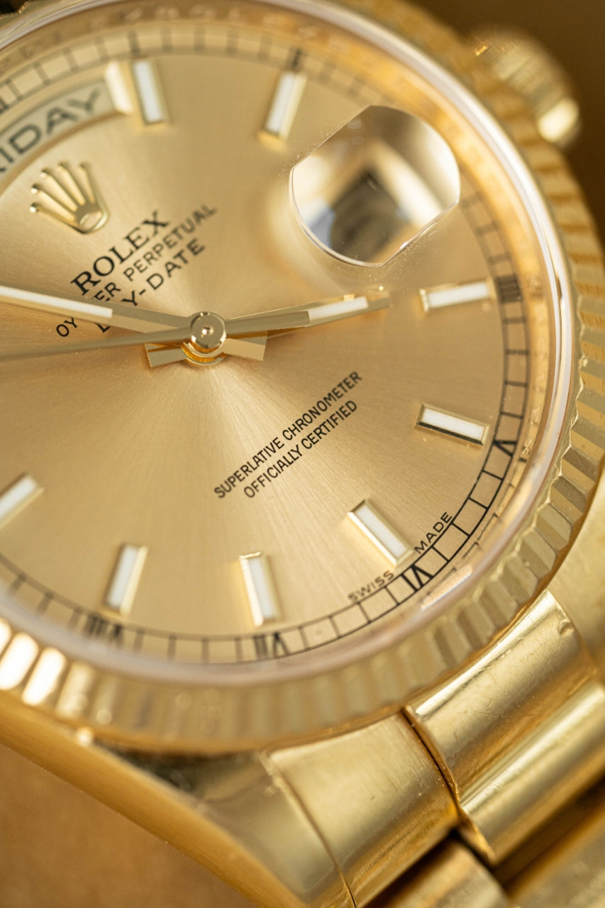 Rolex Day-Date 118238 Gold Naked