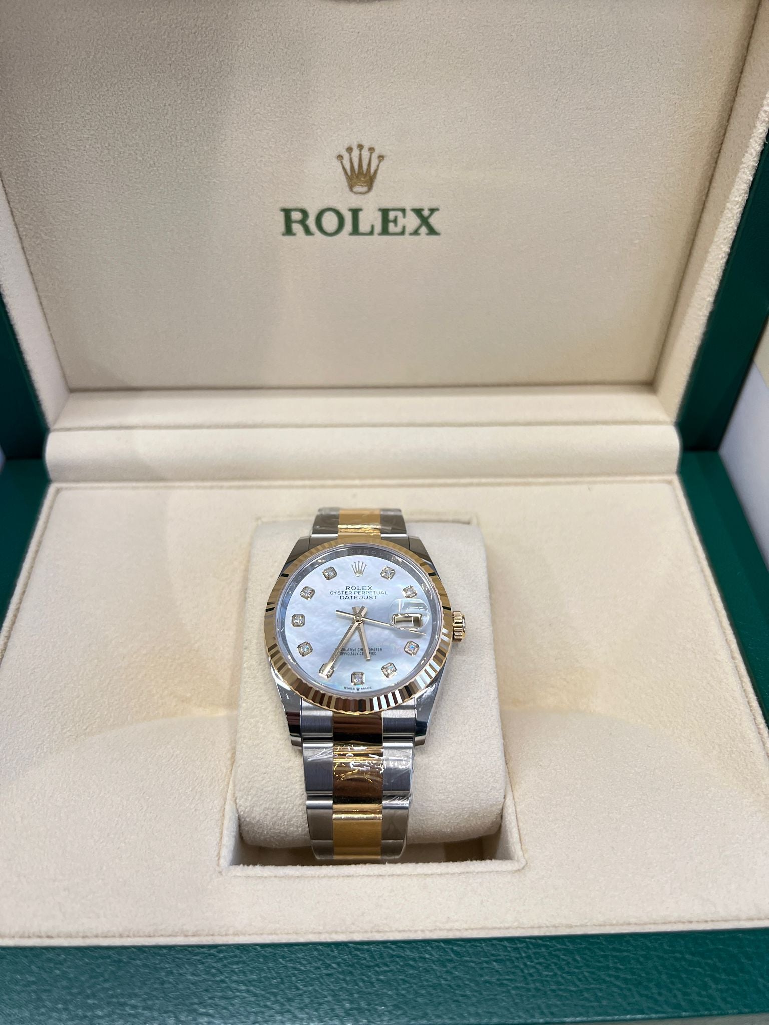 Rolex Datejust 36 126233Ng Weiße Auster 2025