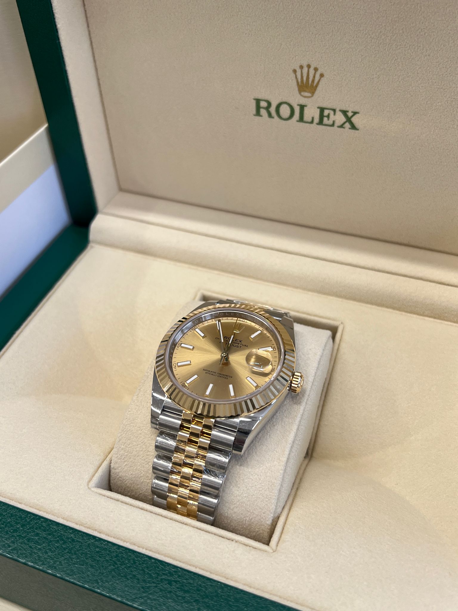 Rolex Datejust 41 126333 CHAMP INDEX JUB