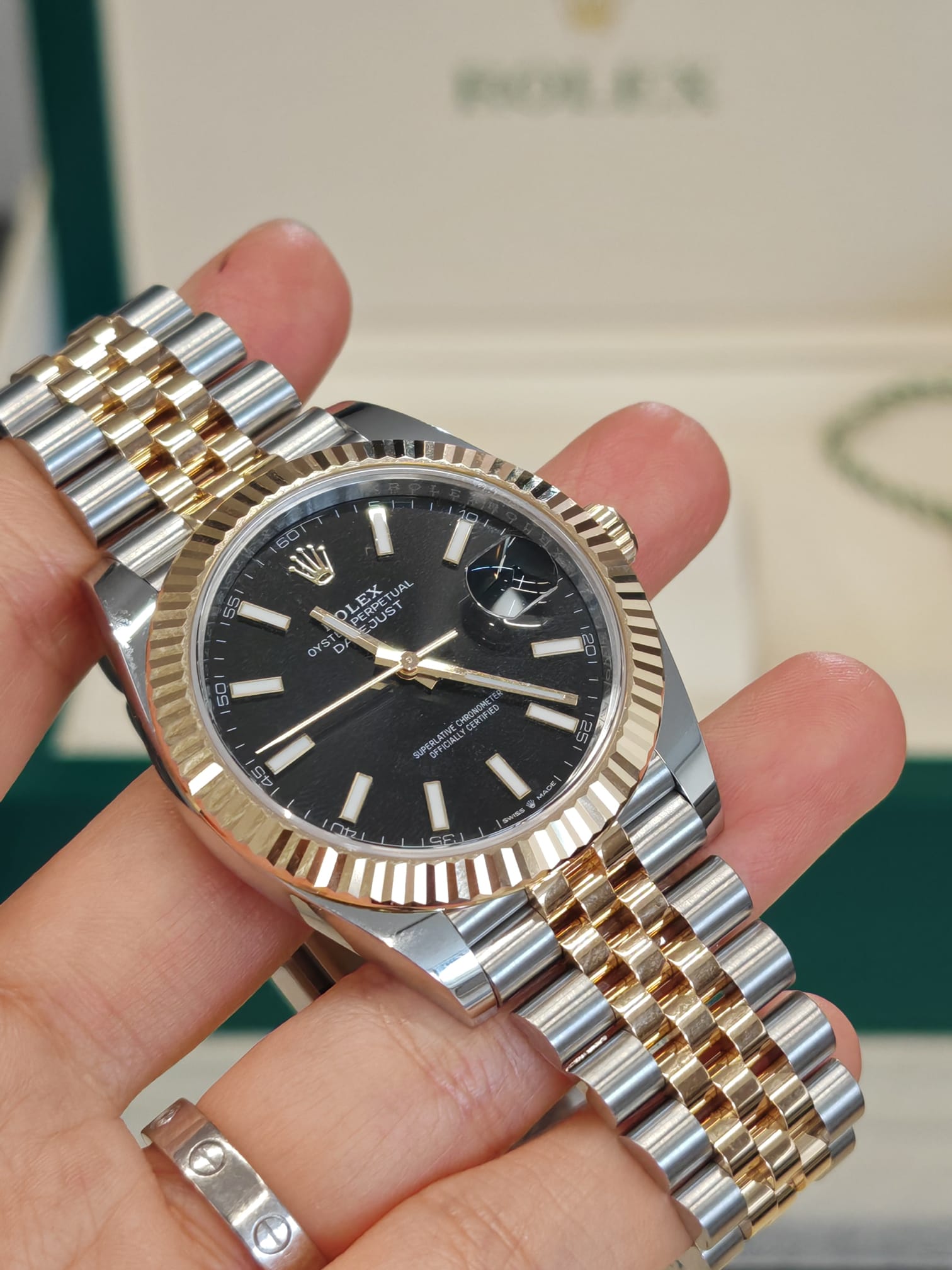 Rolex Datejust 41 126333 BLACK INDEX JUB
