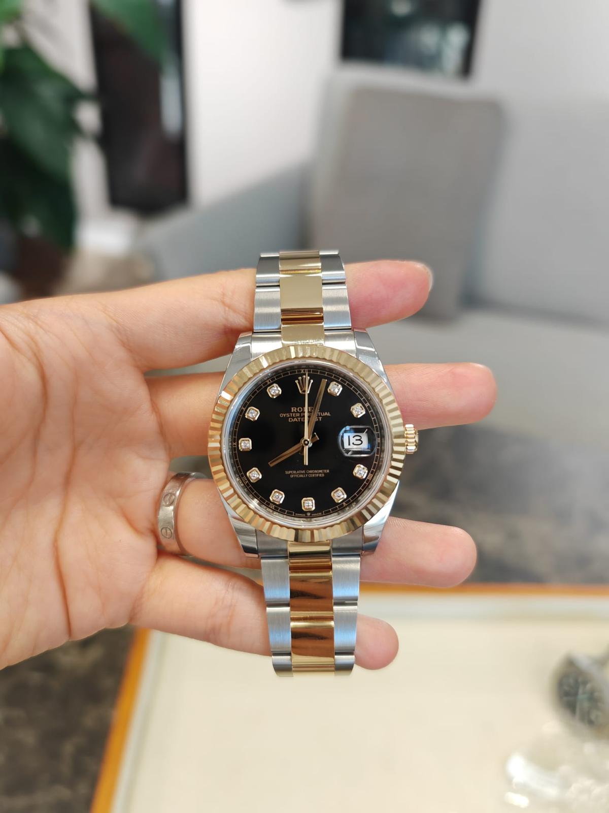 Rolex Datejust 41 126333G Schwarze Auster 2025