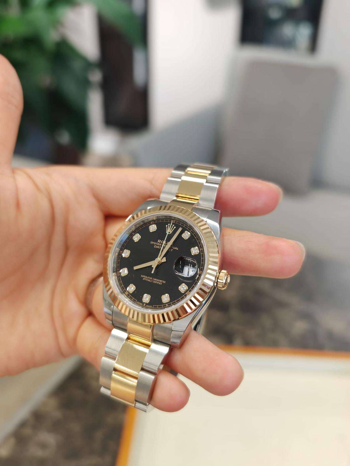 Rolex Datejust 41 126333G Schwarze Auster 2025