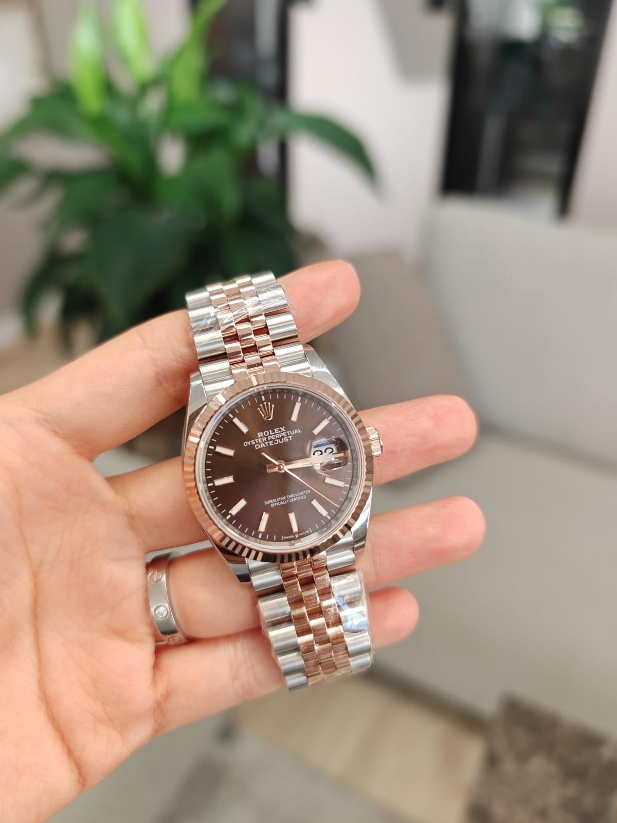 Rolex Datejust 36 126231 Choc Index Jubilee 2025