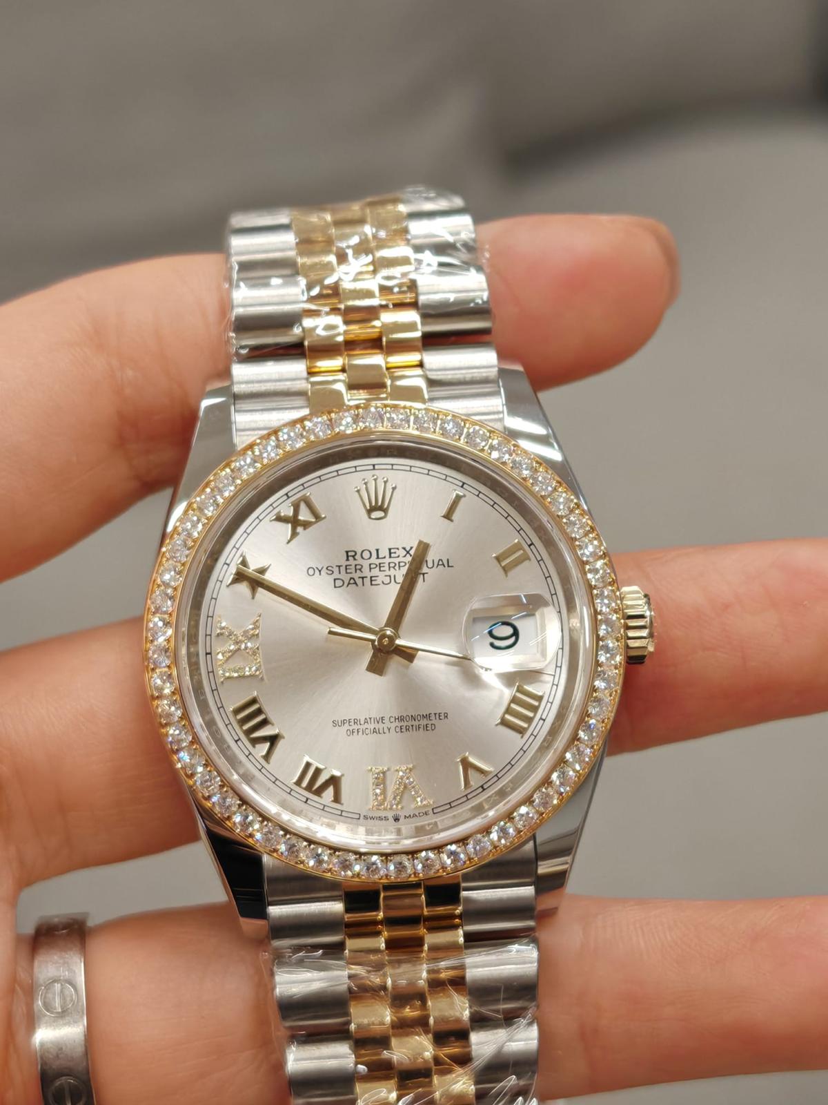 Rolex Datejust 36 126283RBR Silver VIIX Oyster 2025