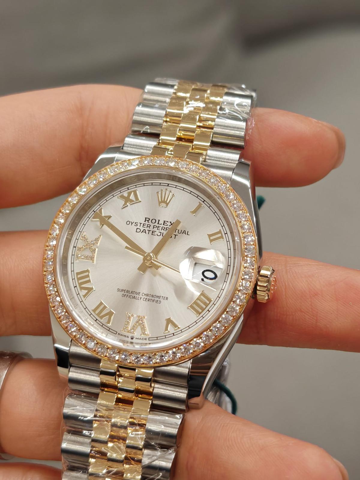 Rolex Datejust 36 126283RBR Silver VIIX Oyster 2025