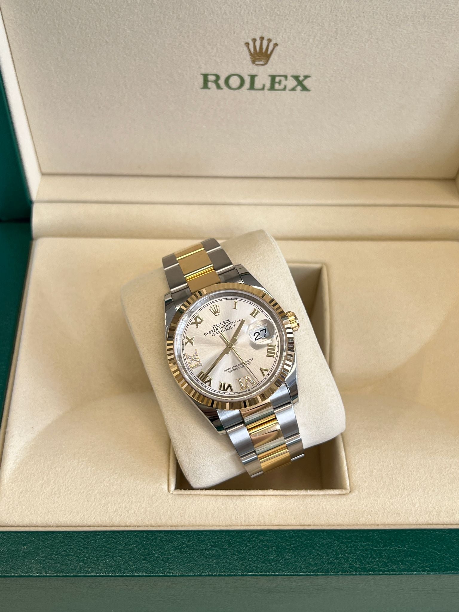 Rolex Datejust 36 126233 Silver VIIX Oyster