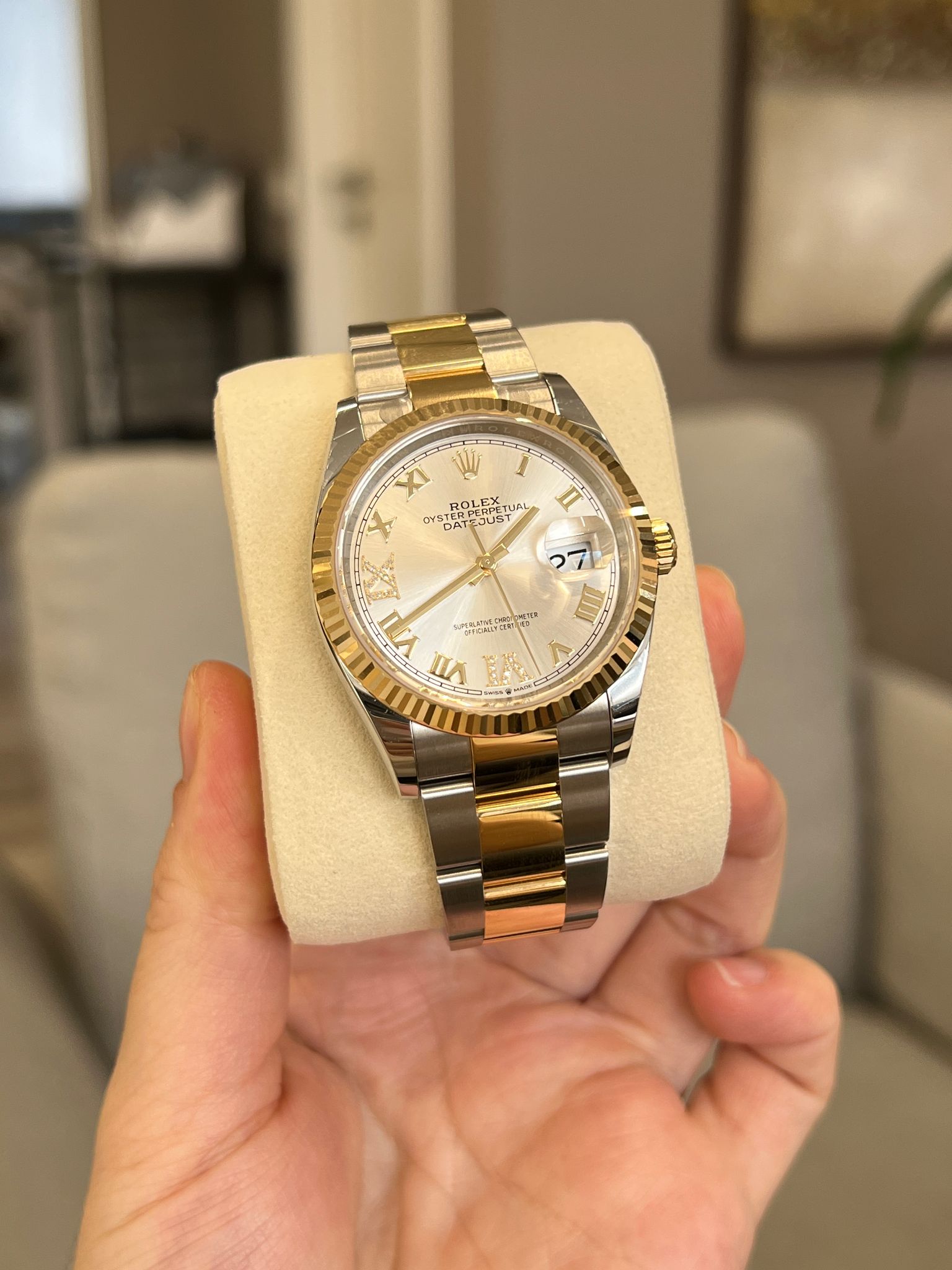 Rolex Datejust 36 126233 Silver VIIX Oyster