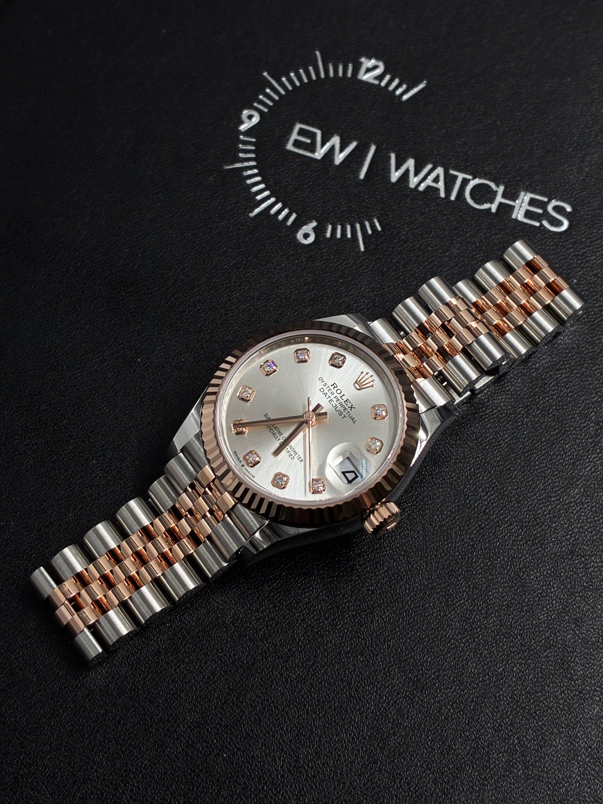 Rolex Datejust 31 278271G Silver Jubilee