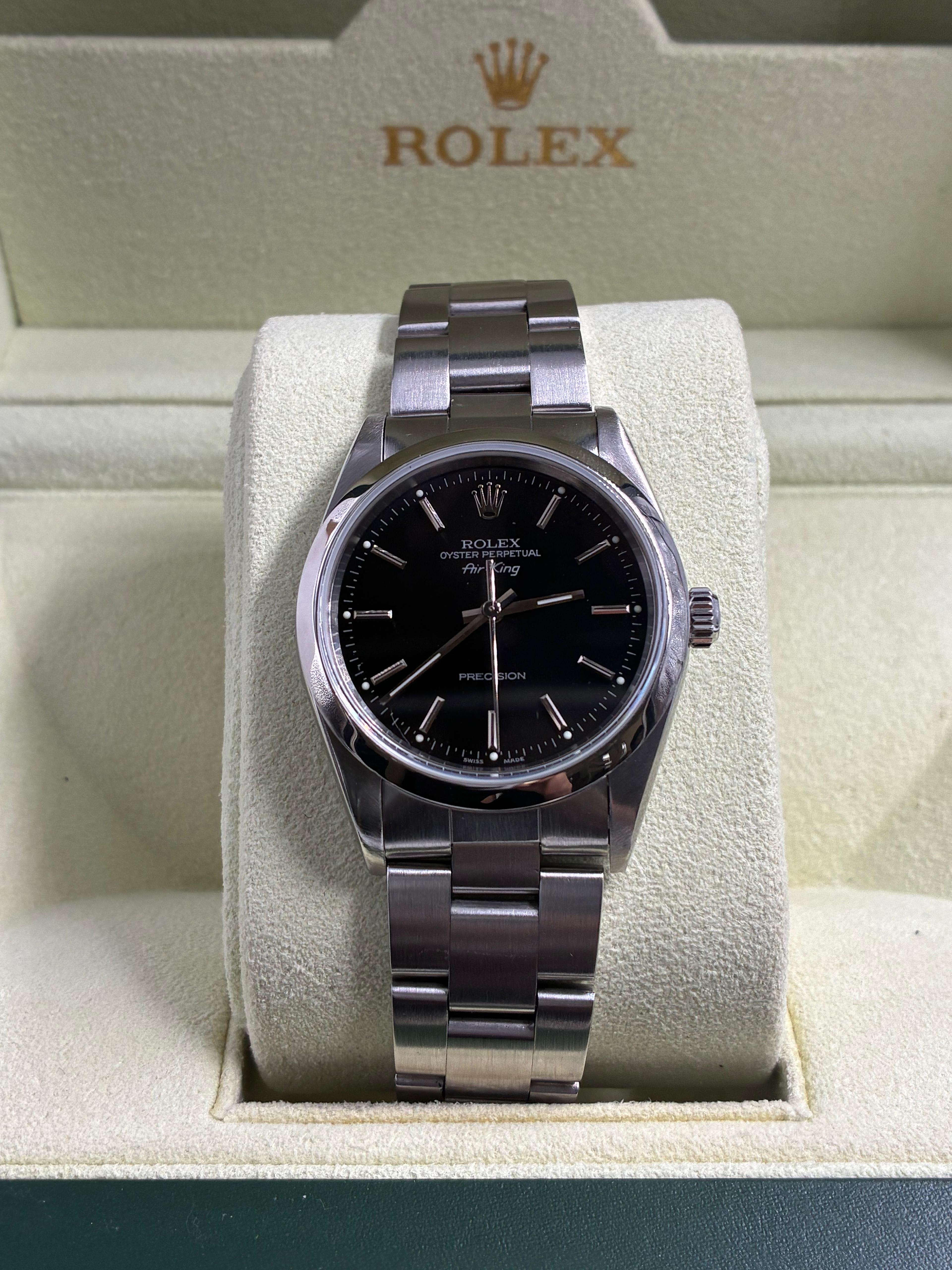 Rolex Air-King 14000M Black