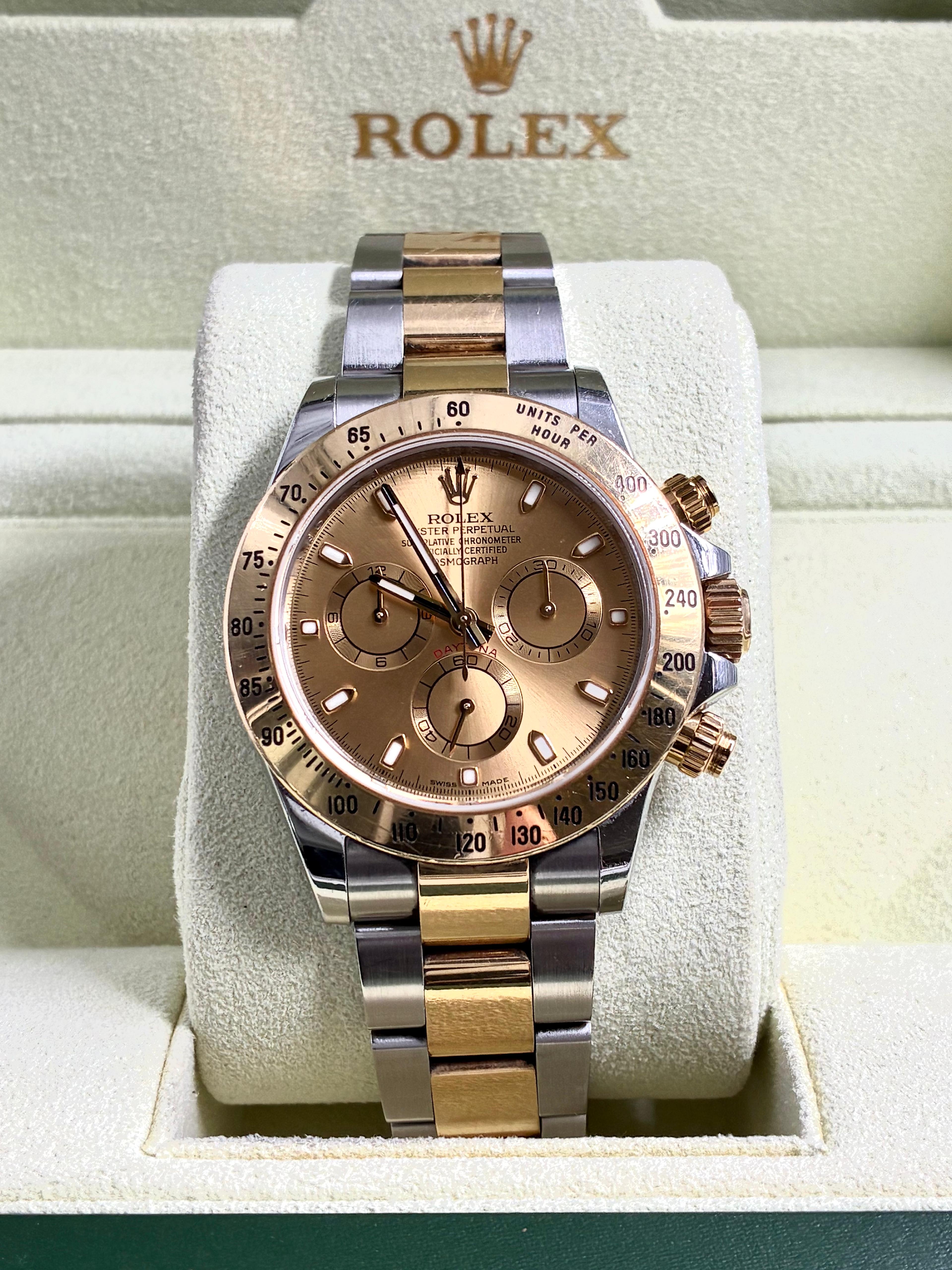 Rolex 116523 Champ Oys 2015