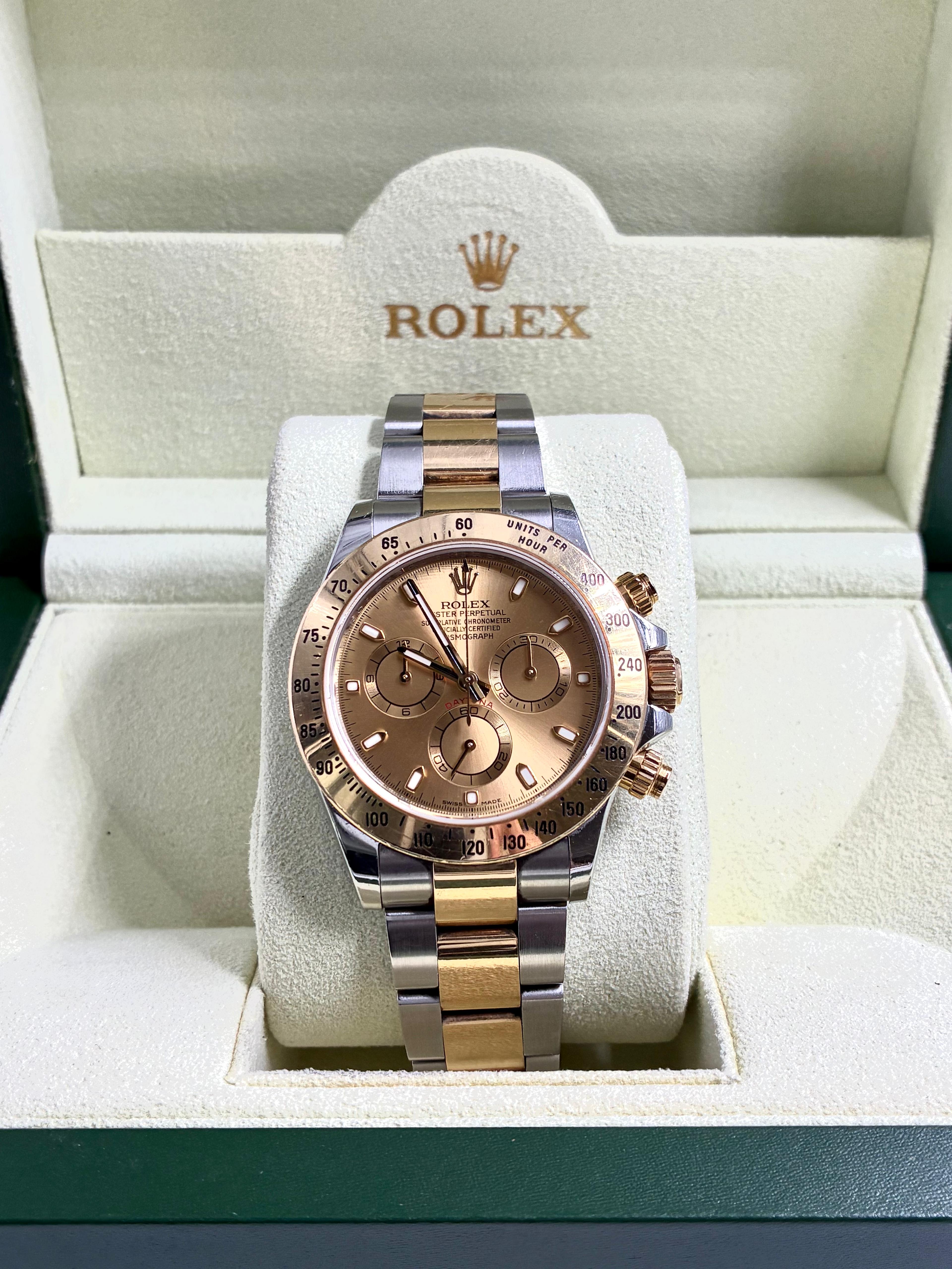 Rolex 116523 Champ Oys 2015