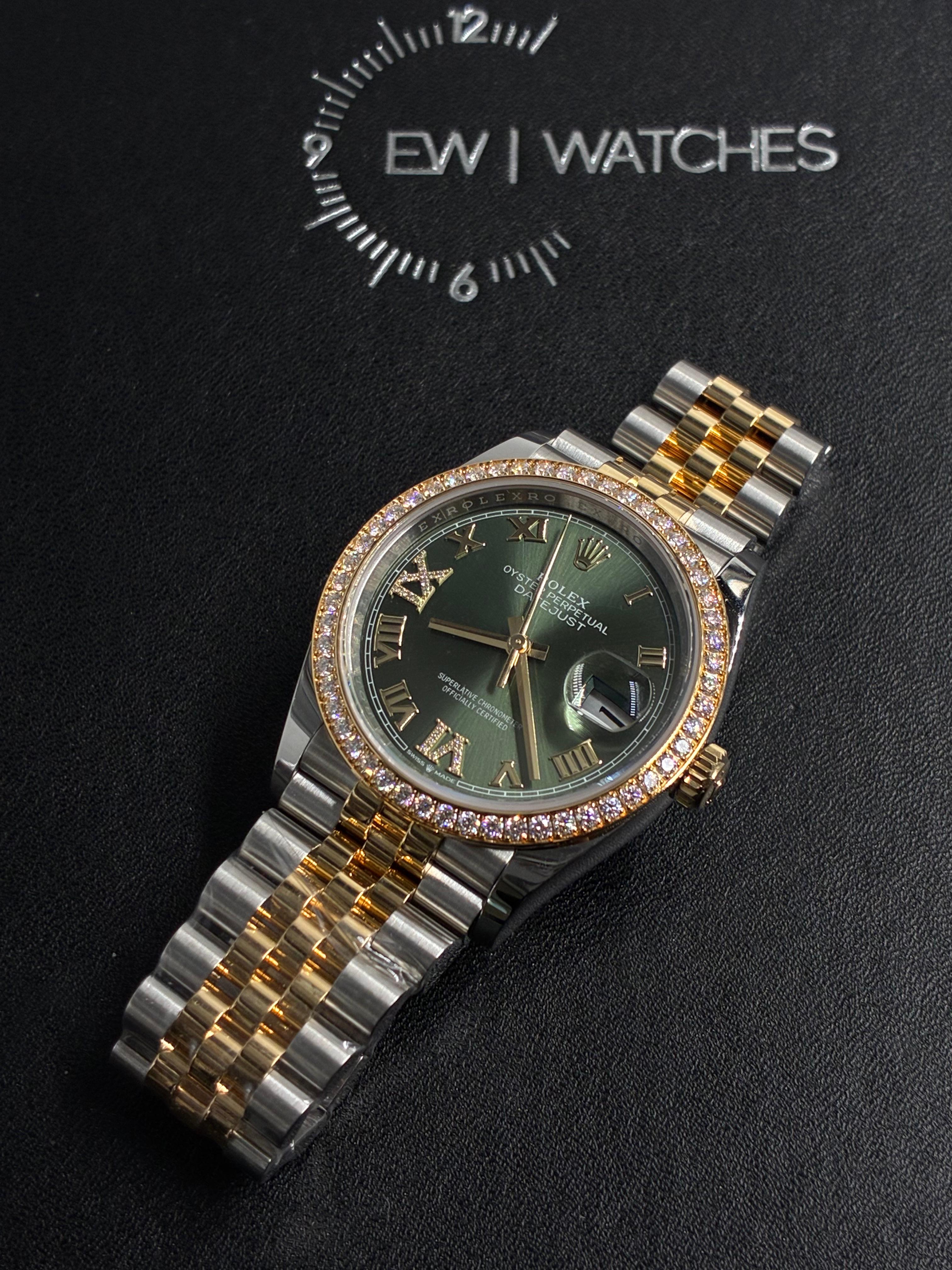 Rolex Datejust 36 126283RBR Green VIIX Jubilee 2024