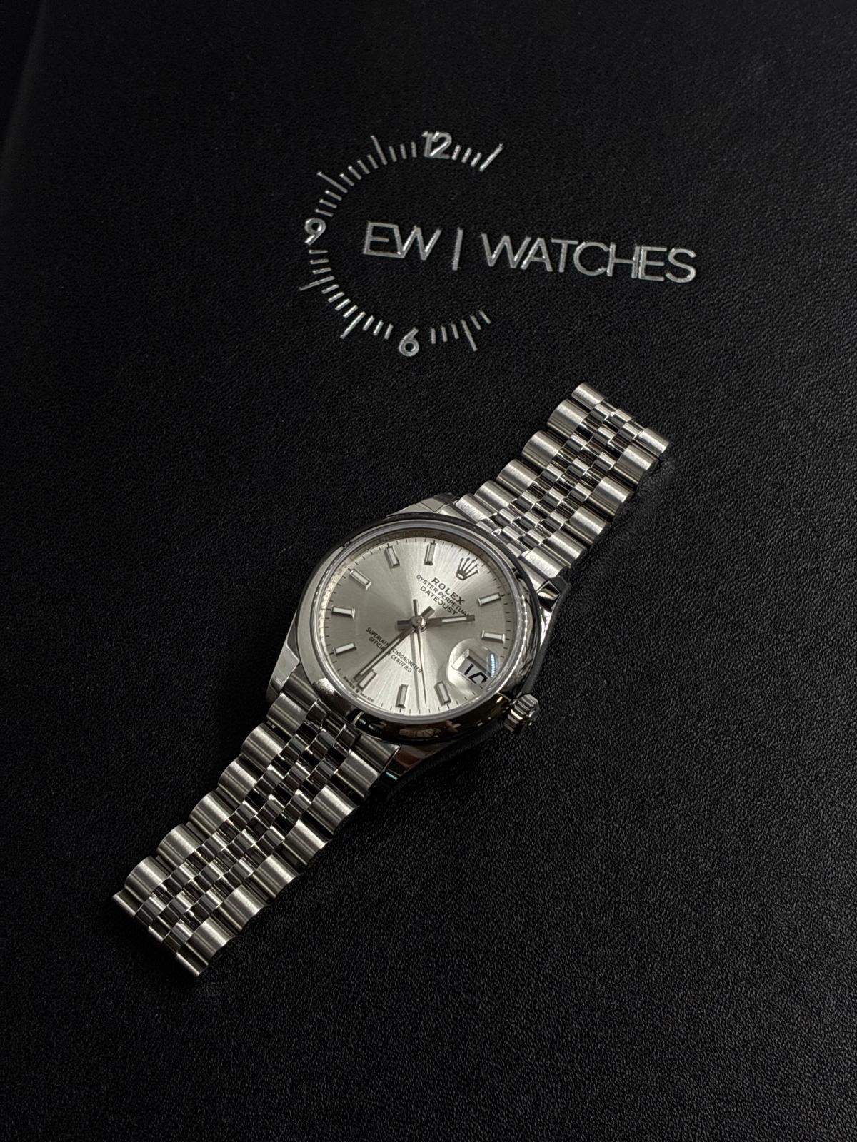 Rolex Datejust 31 278240 Silver Index Jubilee 2025