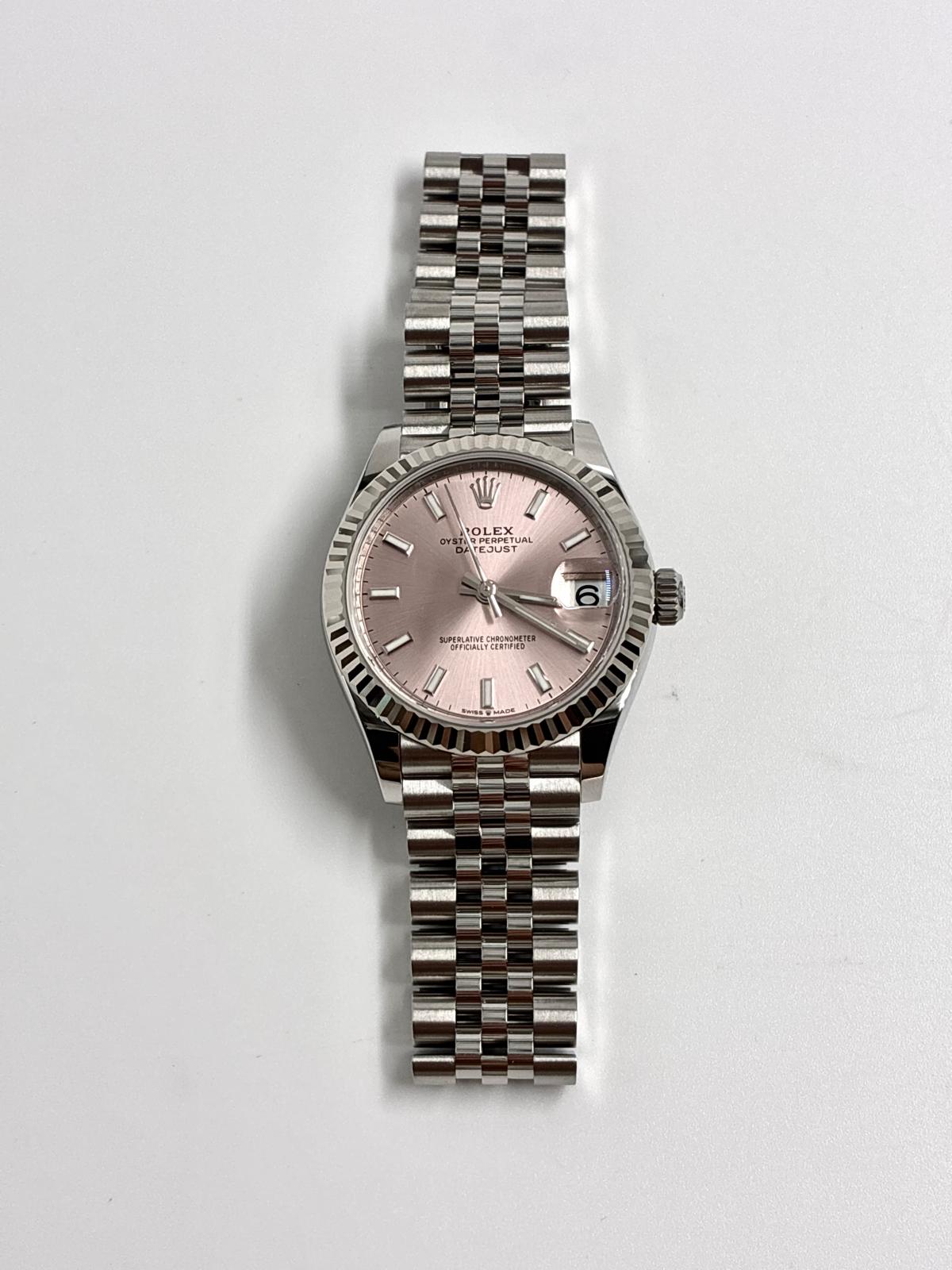 Rolex Datejust 31 278274 PINK INDEX JUB 2025