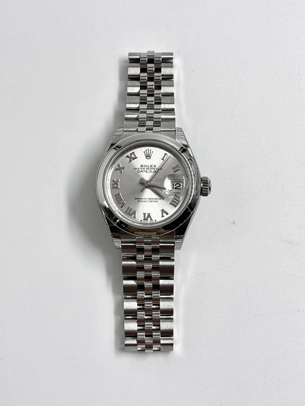 Rolex Lady-Datejust 28 279160 Silver Roman Jubilee 2026