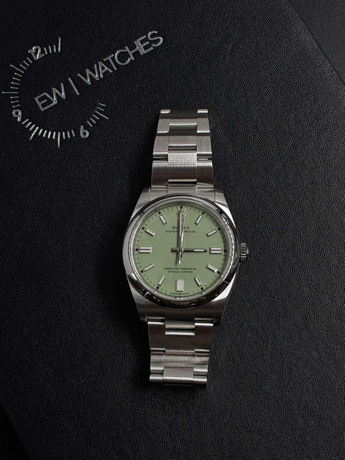 Rolex 126000 PISTACHIO 2025