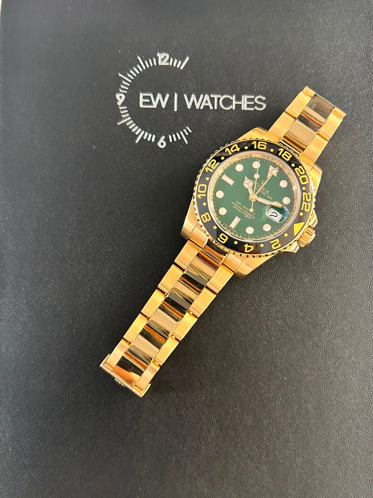 Rolex GMT-Master II 116718LN Green 2014