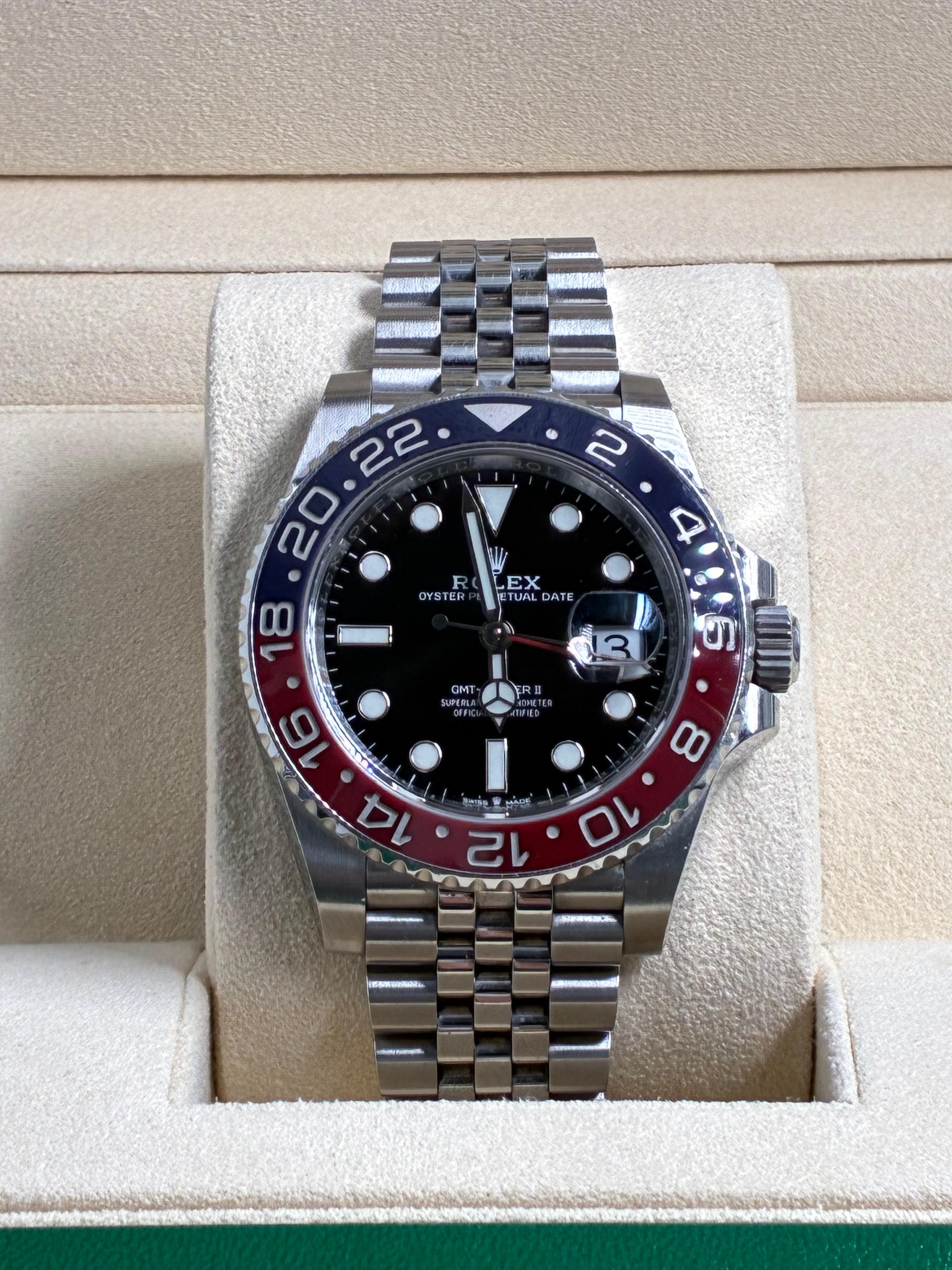 Rolex GMT-Master II 126710BLRO JUB 2020 full set
