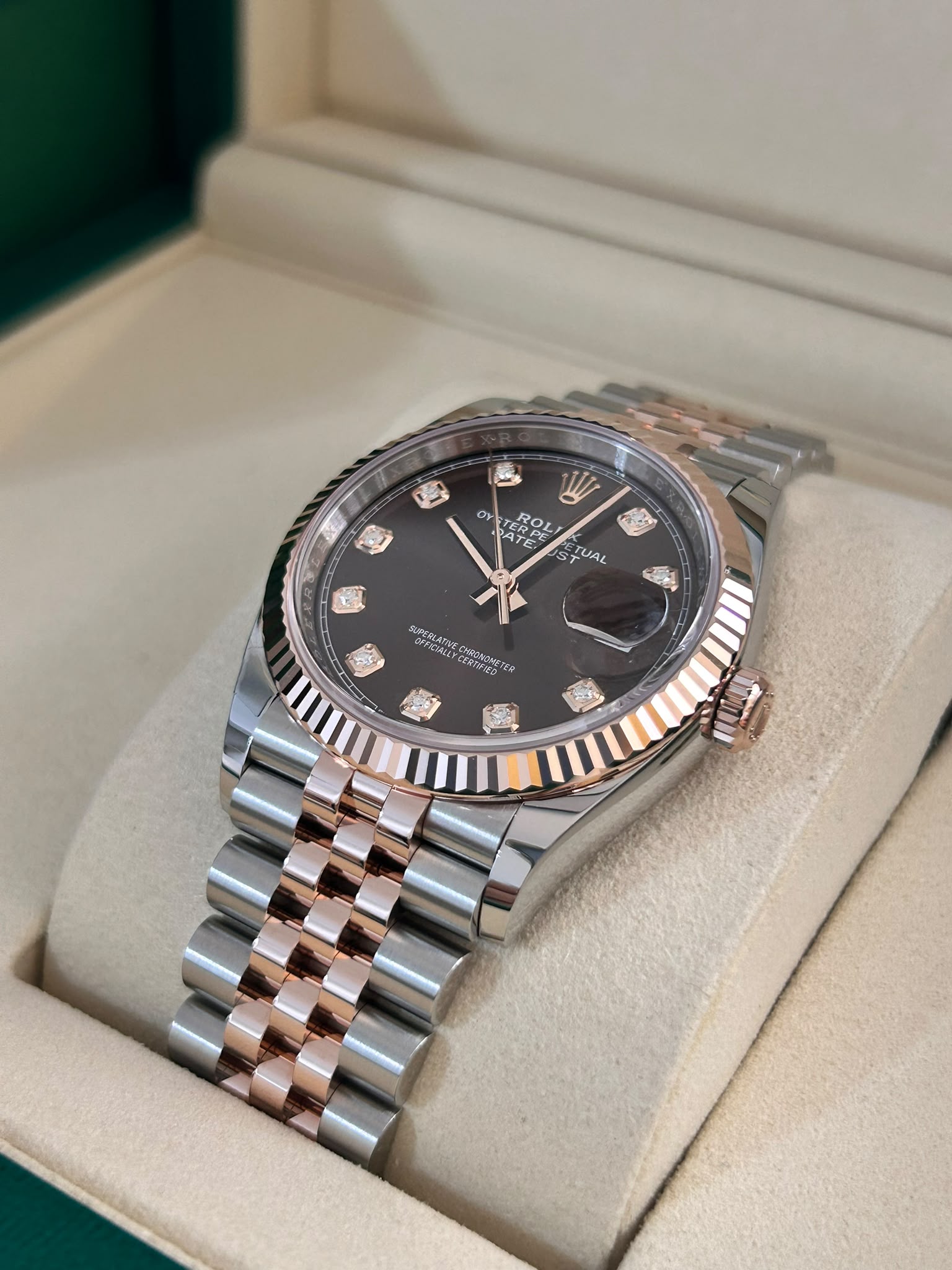 Rolex Datejust 36 126231G CHOC JUB