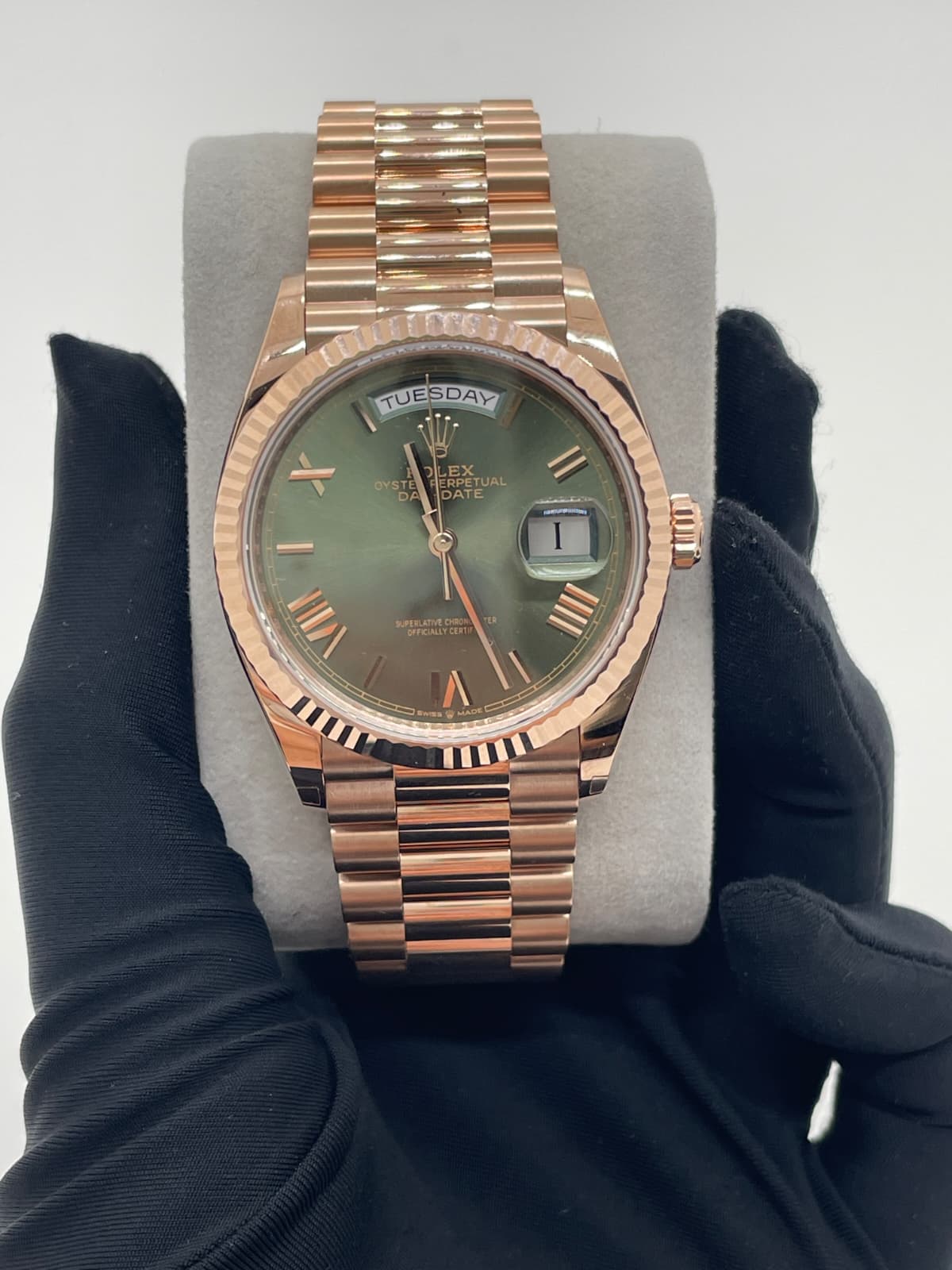 Rolex Day-Date 36 128235 GREEN ROMAN 2026