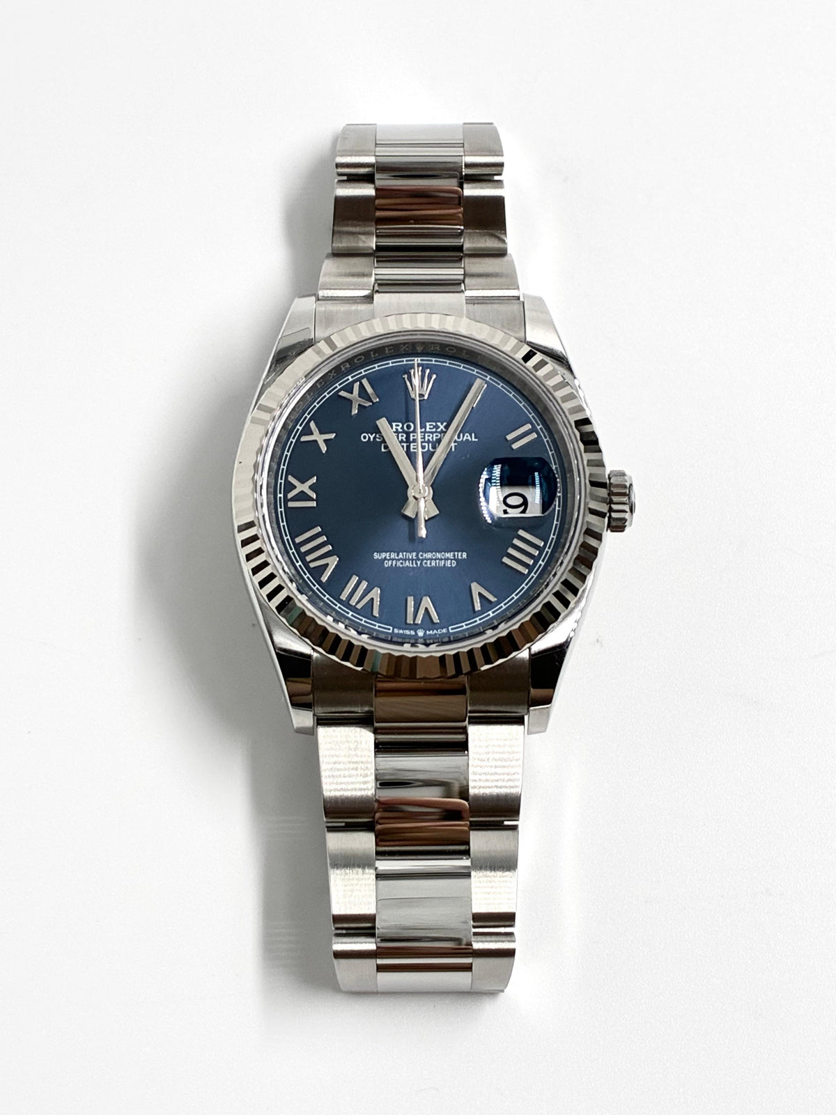Rolex Datejust 36 126234 Blue Roman Oyster 2026