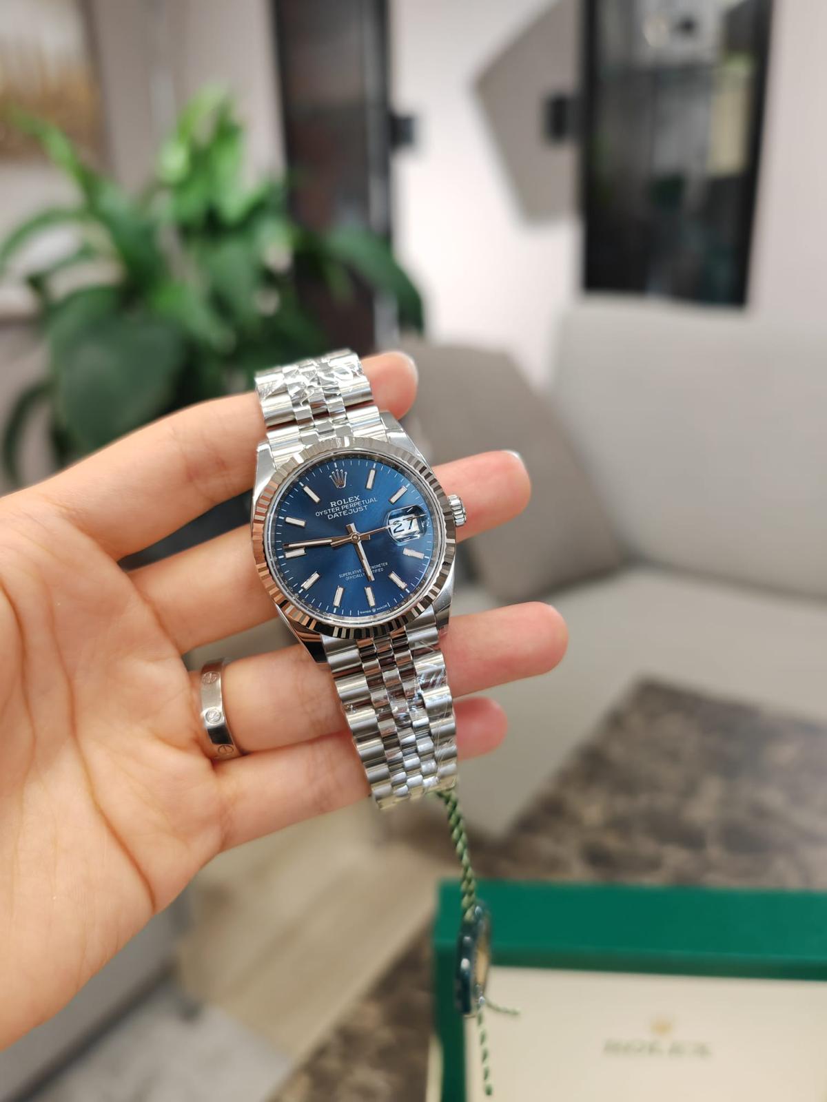Rolex Datejust 36 126234 Blue Index Jubilee 2025