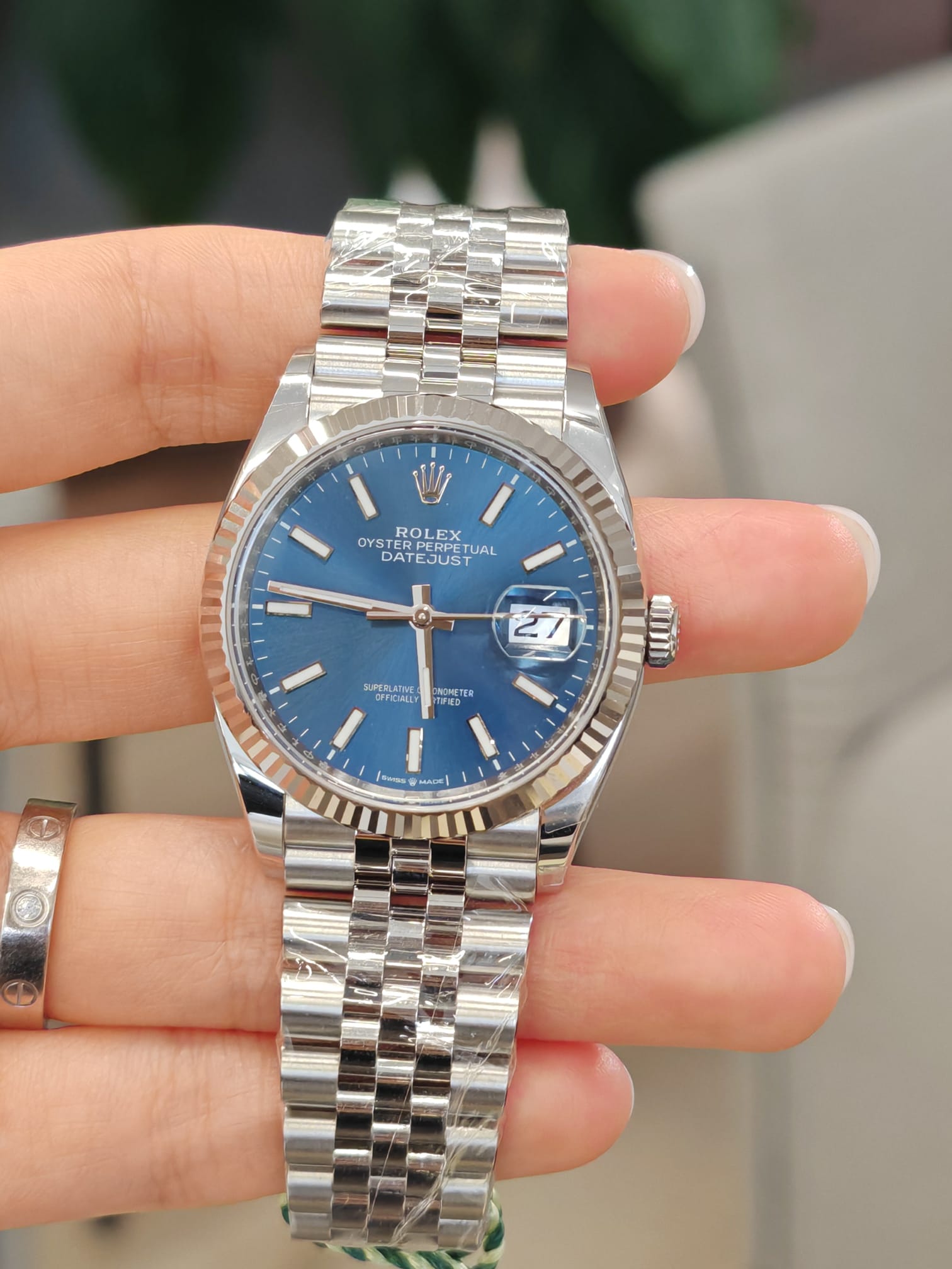 Rolex Datejust 36 126234 Blue Index Jubilee 2025