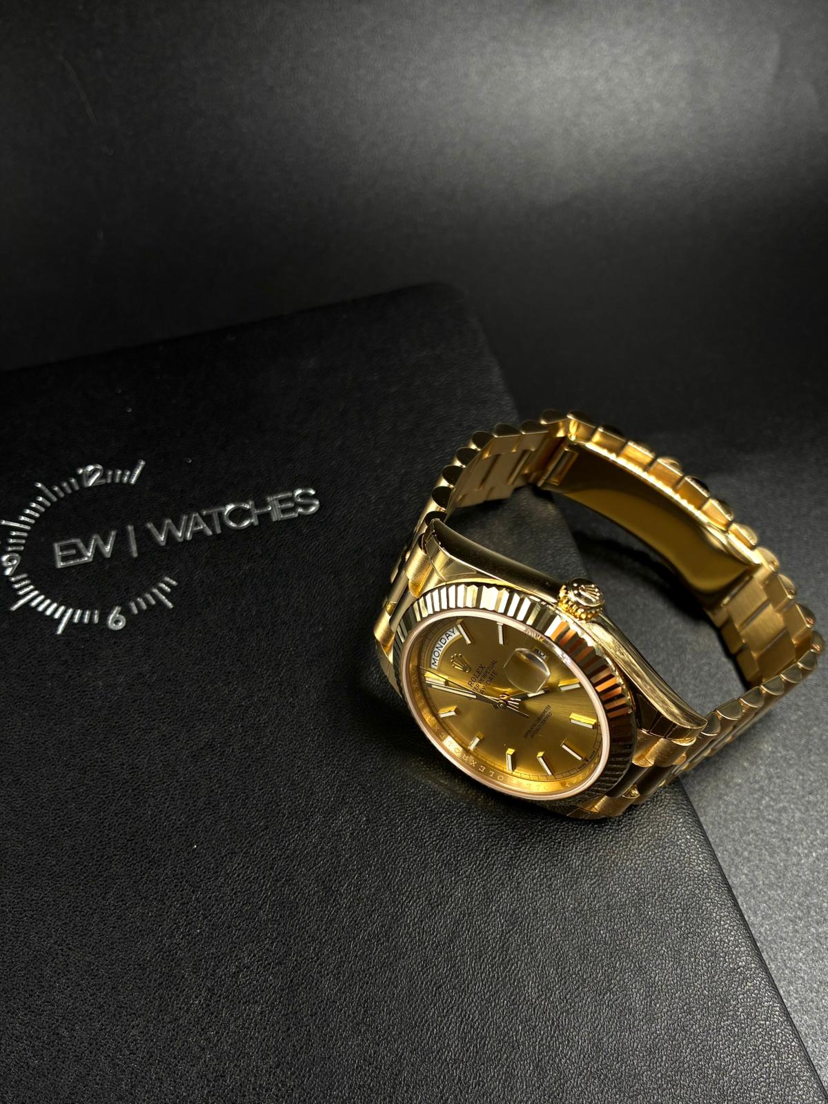 Rolex Day-Date 40 228238 Champagne Index