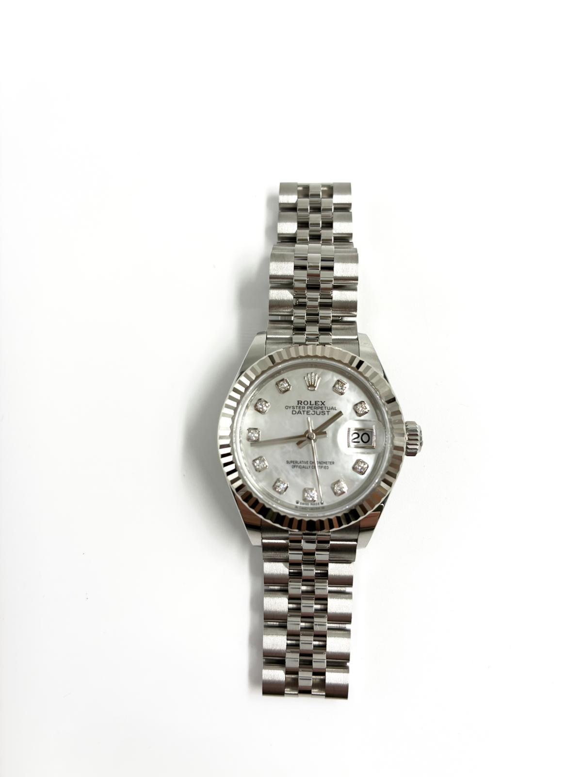 Rolex Lady-Datejust 279174NG White Jubilee 2025