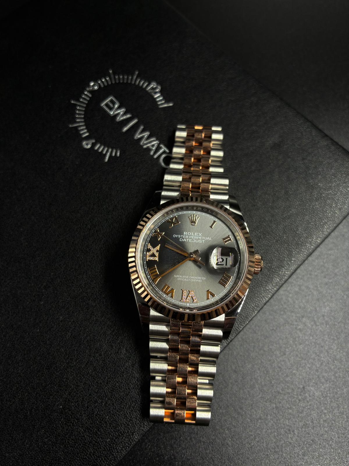 Rolex Datejust 36 126231 Grey VIIX Roman Jubilee 2026