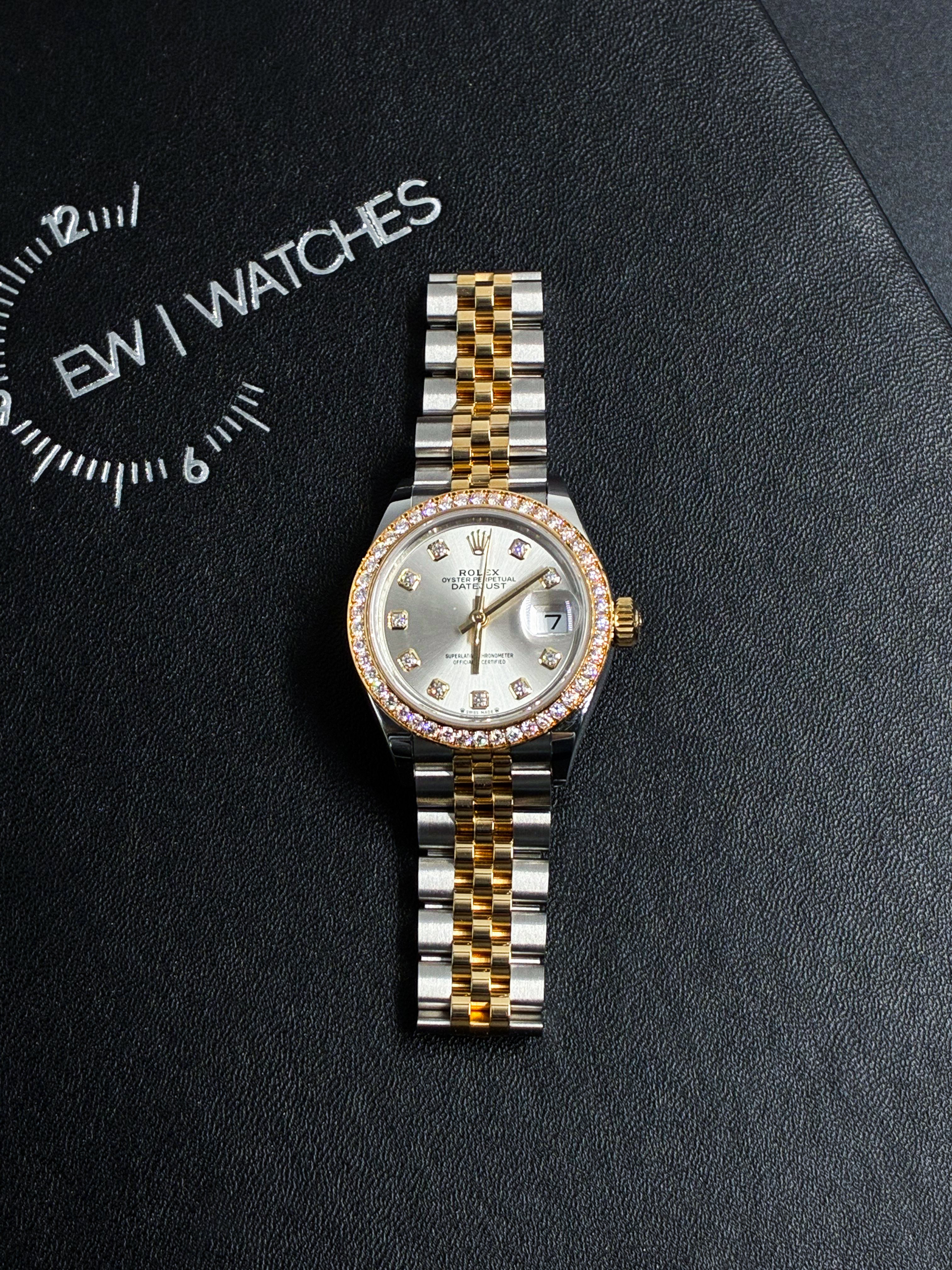 Rolex Datejust 31 278384RBR G Silver Jubilee