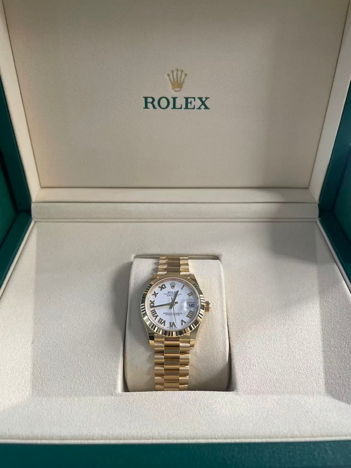 Rolex Datejust 31 278278 White Roman 2026
