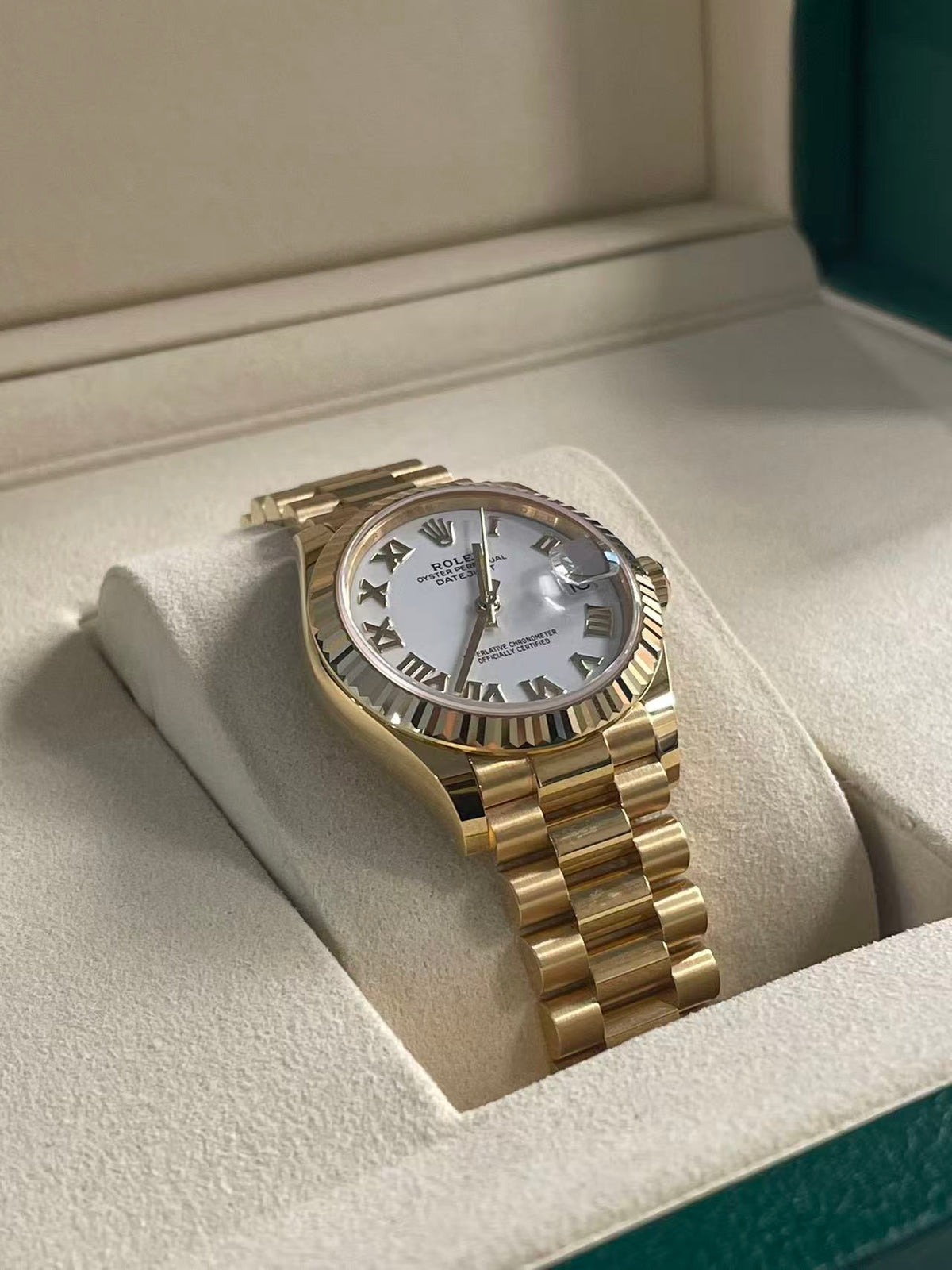Rolex Datejust 31 278278 White Roman 2026