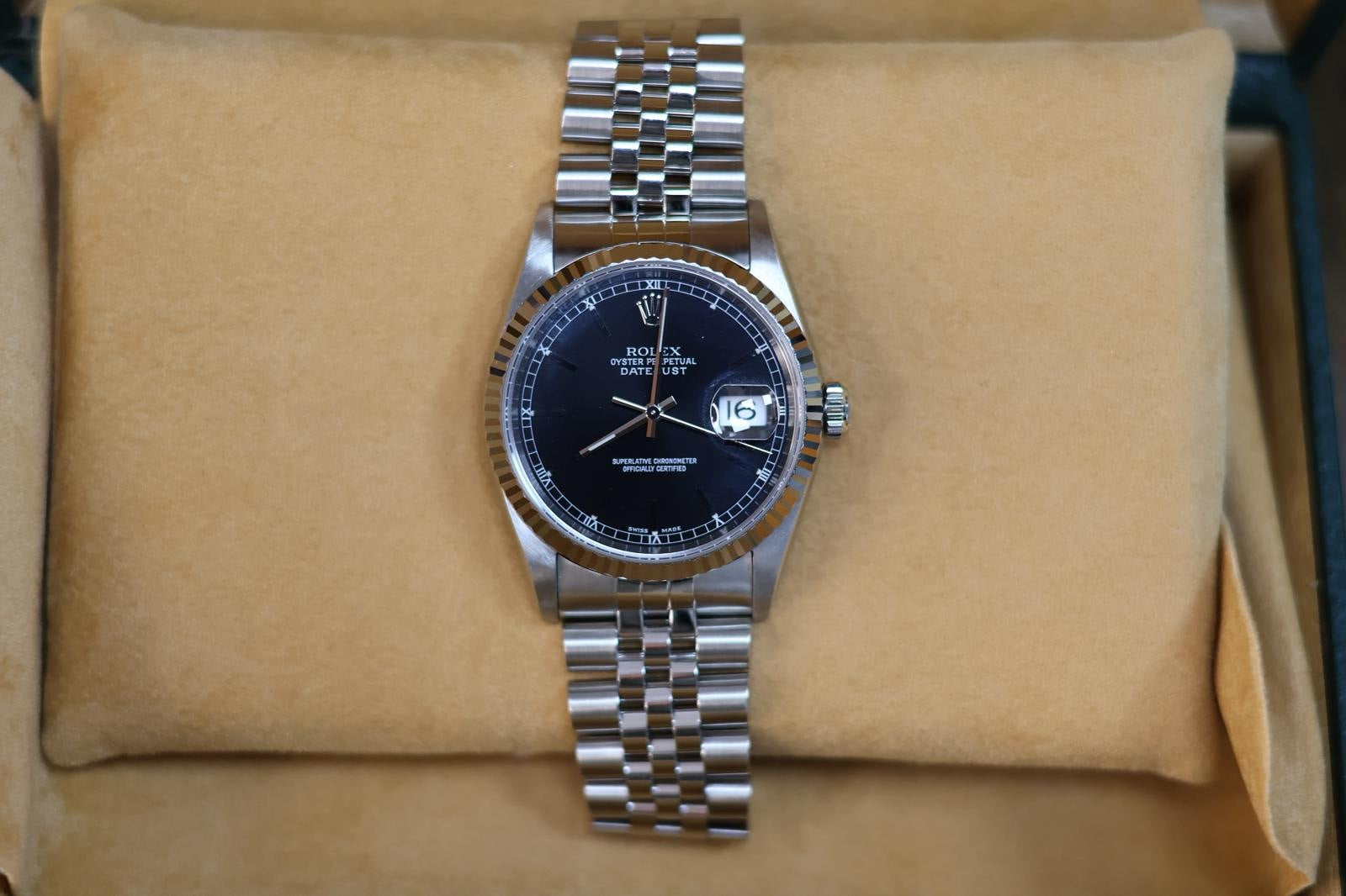 ROLEX Datejust 36 16234 Black