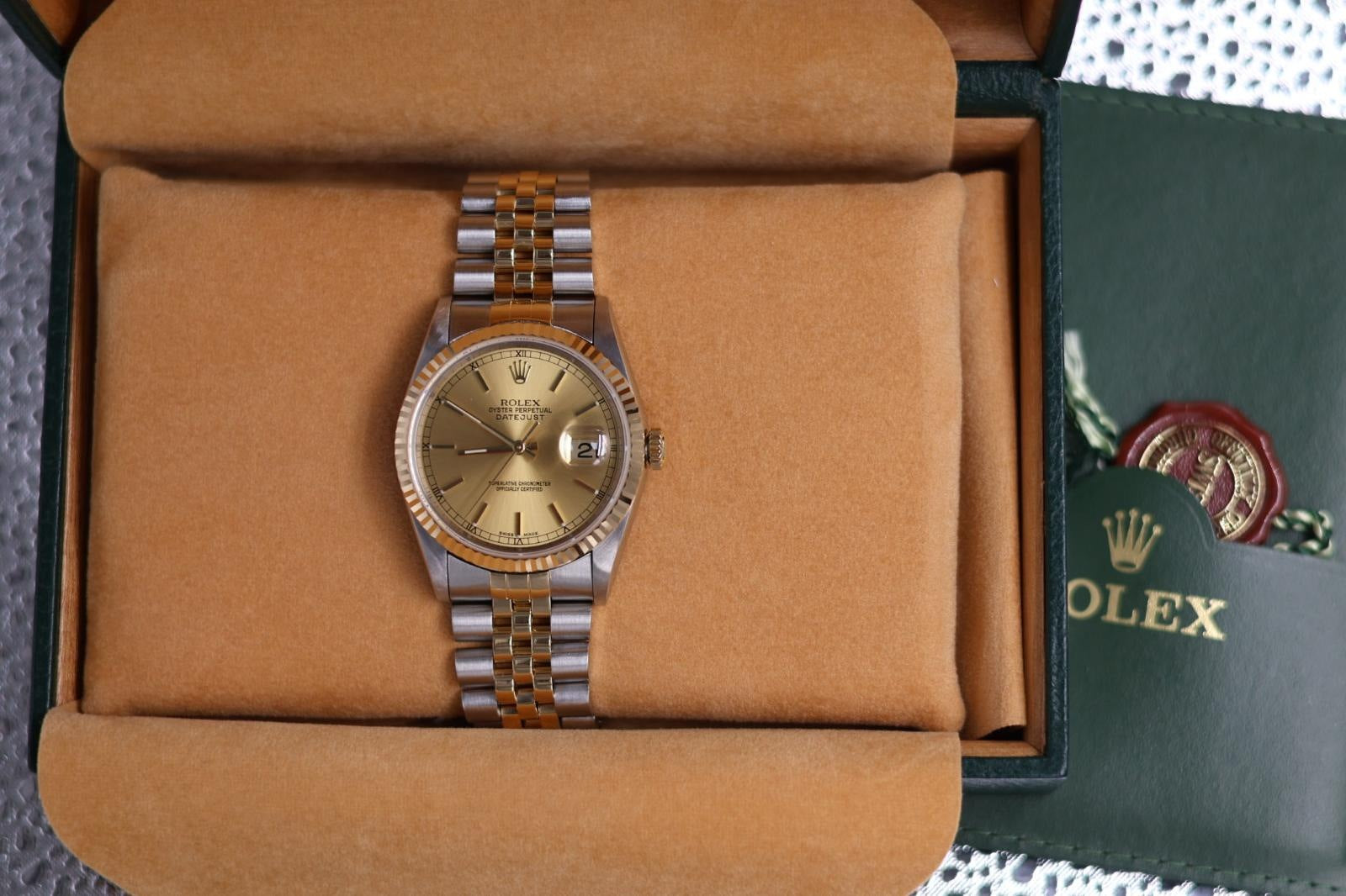 Datejust 36 16233 Champ