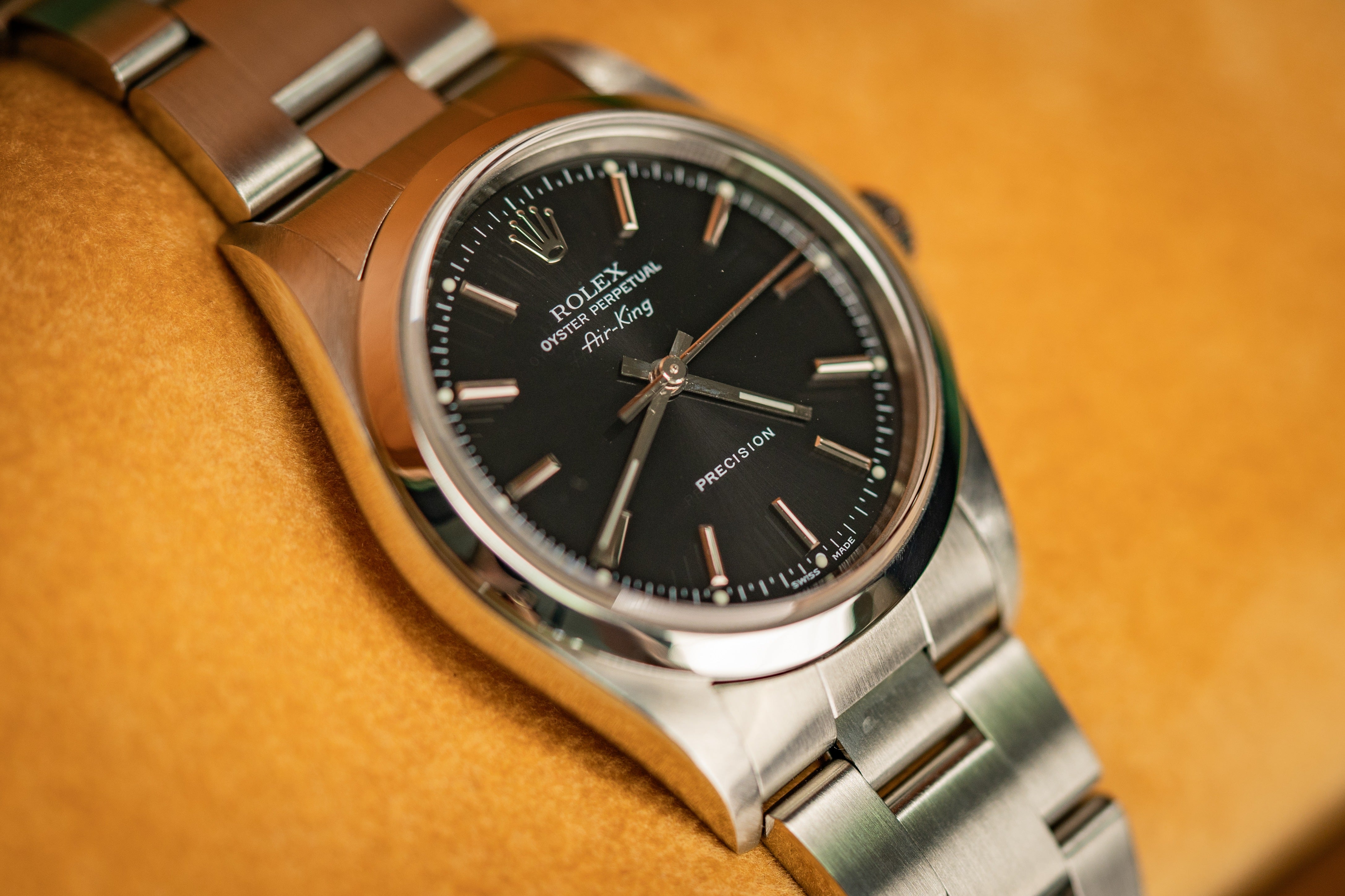 Rolex Air-King 14000M 2002 Schwarz