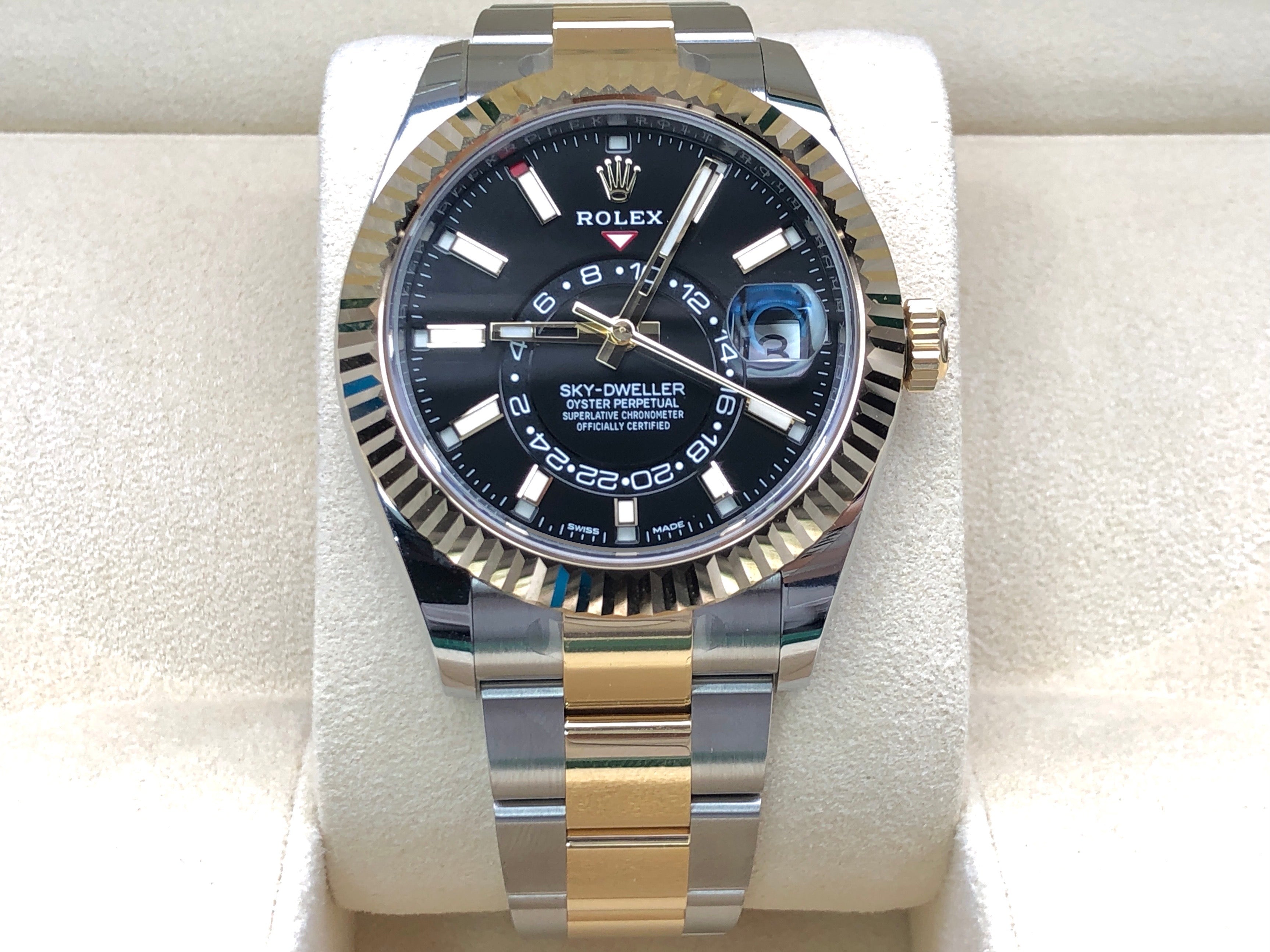 Rolex Sky-Dweller 42 mm 326933 Schwarze Auster 2021