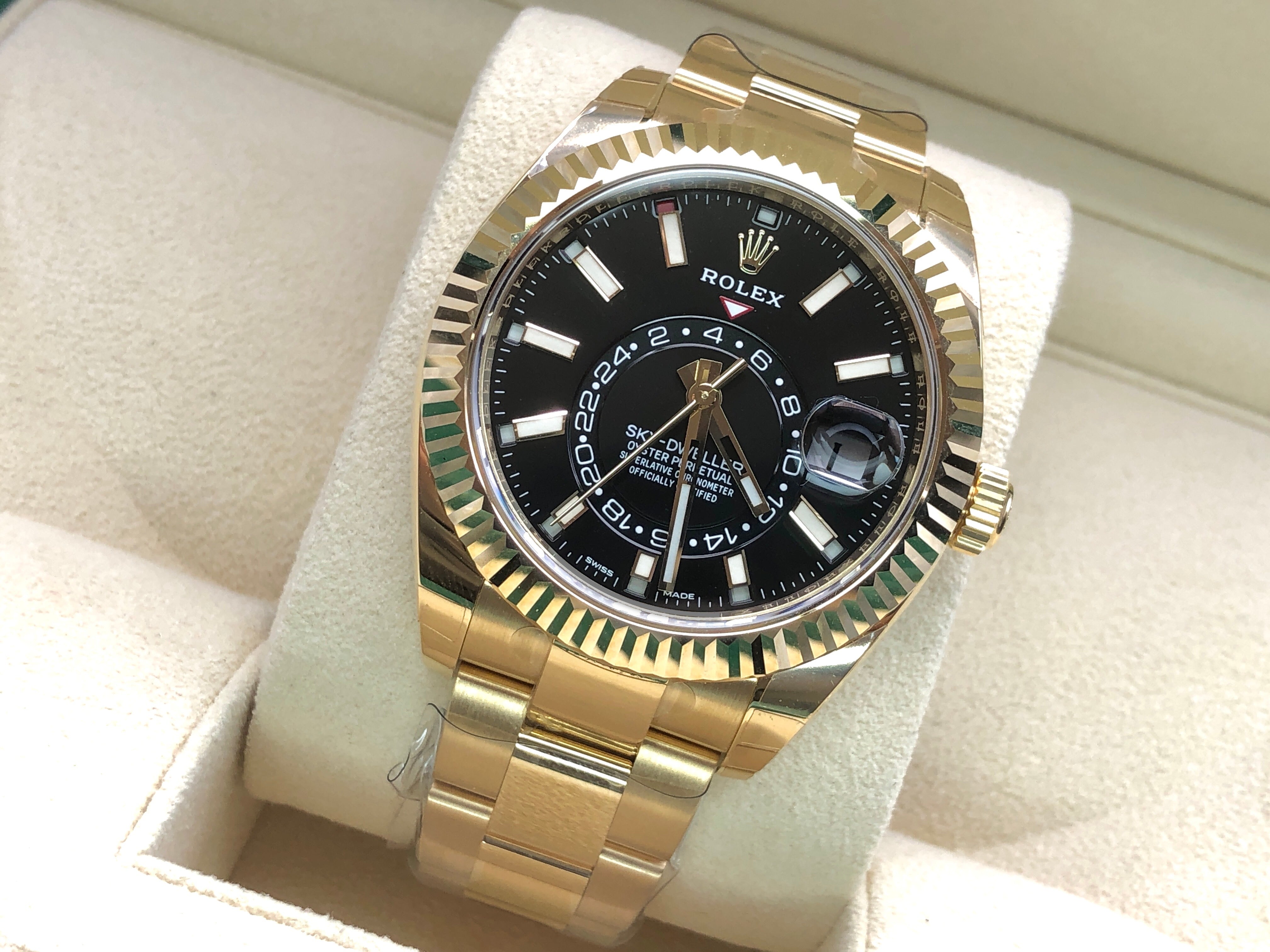 Rolex Sky-Dweller 42 mm 326938 Schwarz 2022