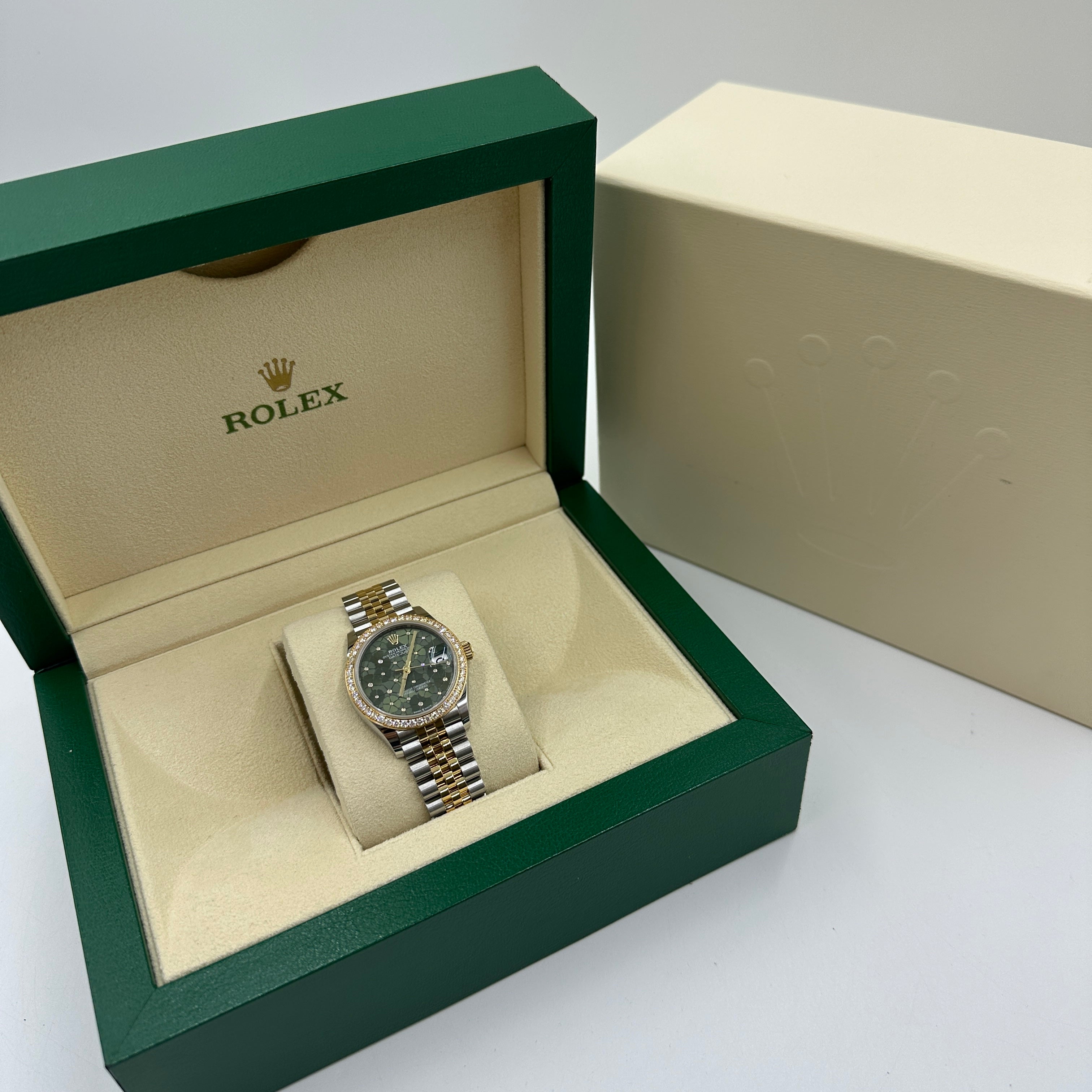 Rolex Datejust 31 278383RBR Grünes Blumenjubiläum 2023
