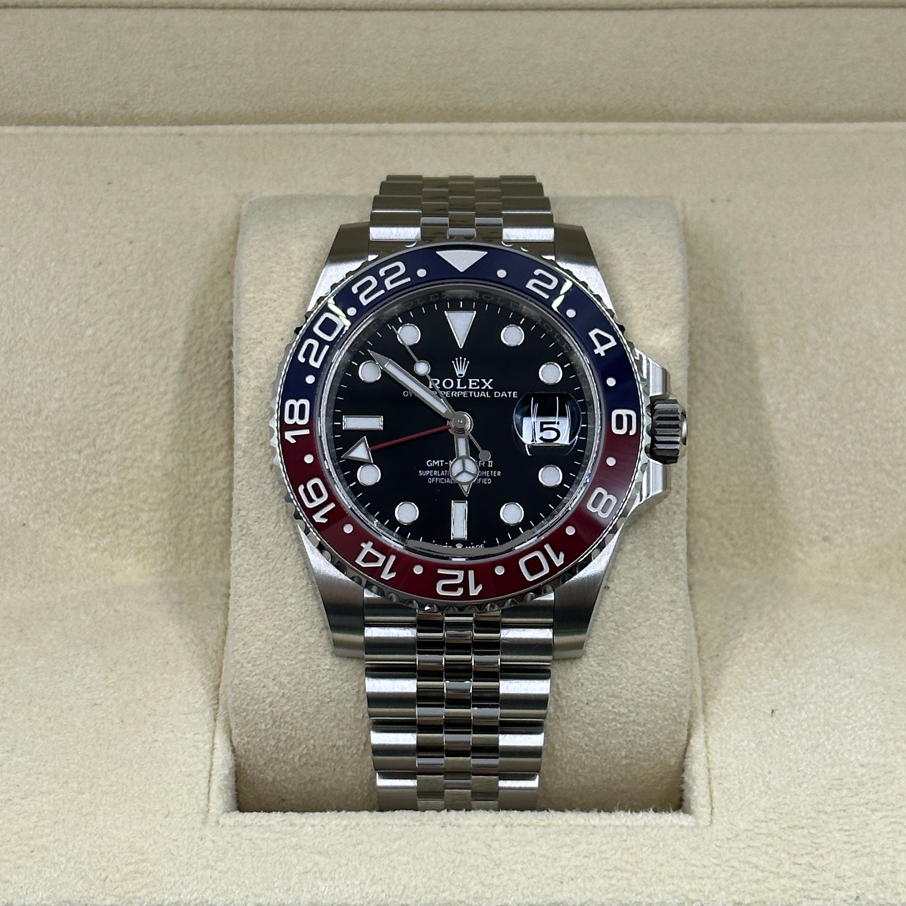 Rolex GMT-Master II 40mm 126710Blro Jubilee 2025
