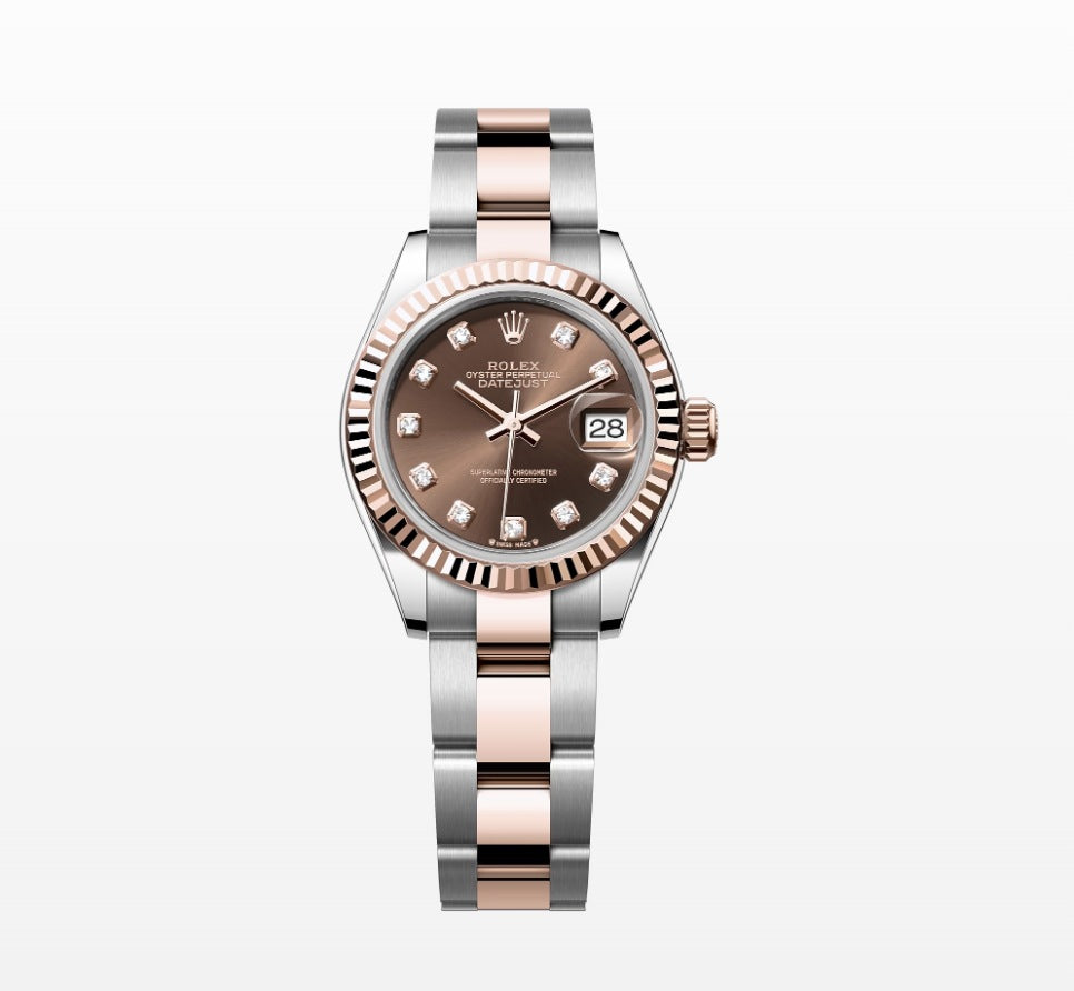 Rolex Lady-Datejust 279171G Choc Oyster 2024