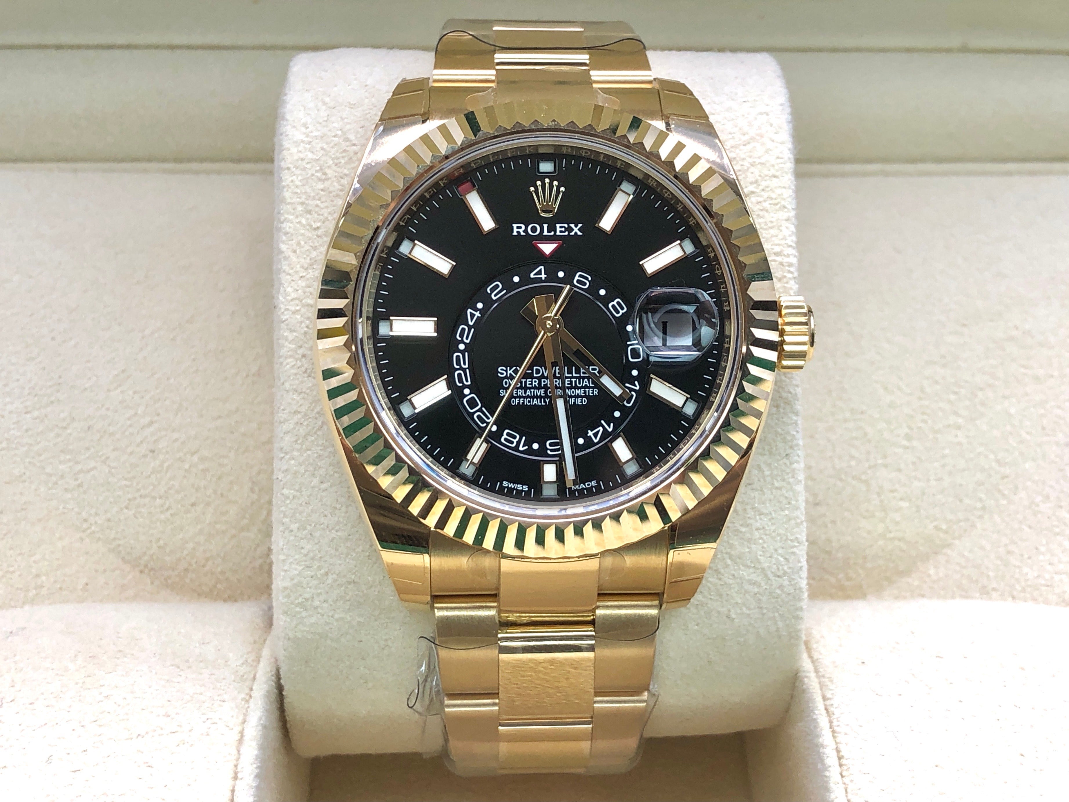 Rolex Sky-Dweller 42 mm 326938 Schwarz 2022