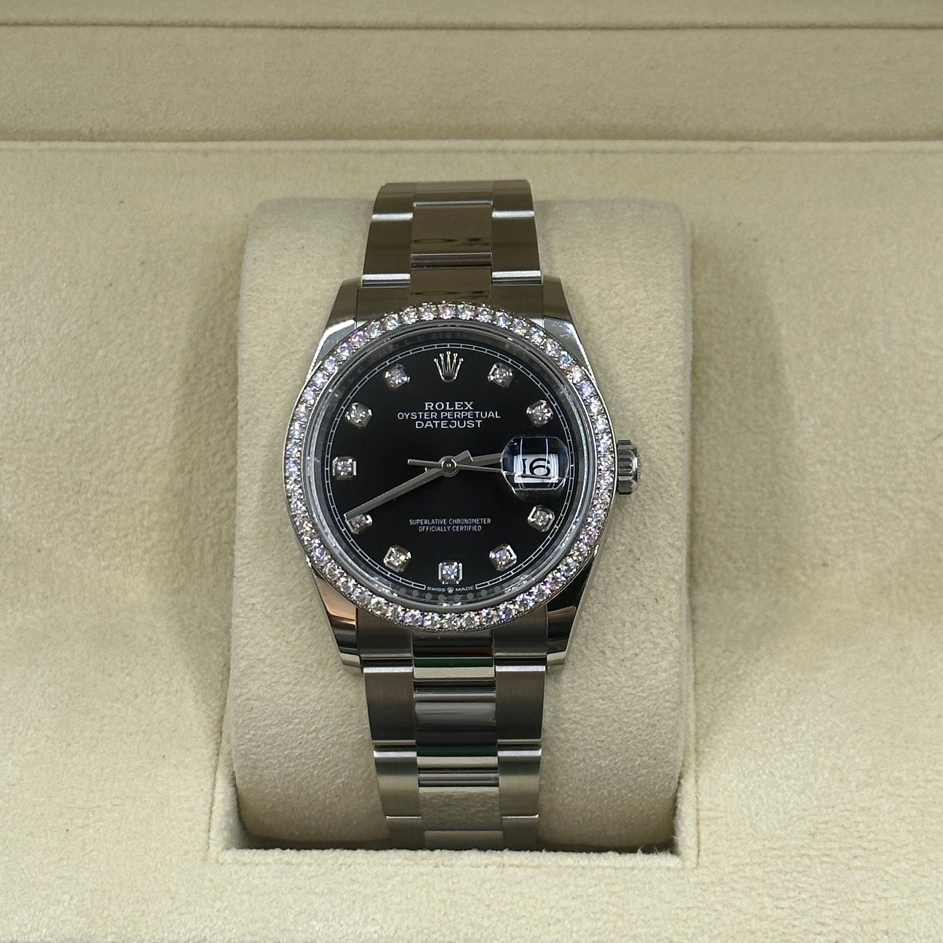 Rolex Datejust 36 126283RBR G Black Oyster 2025