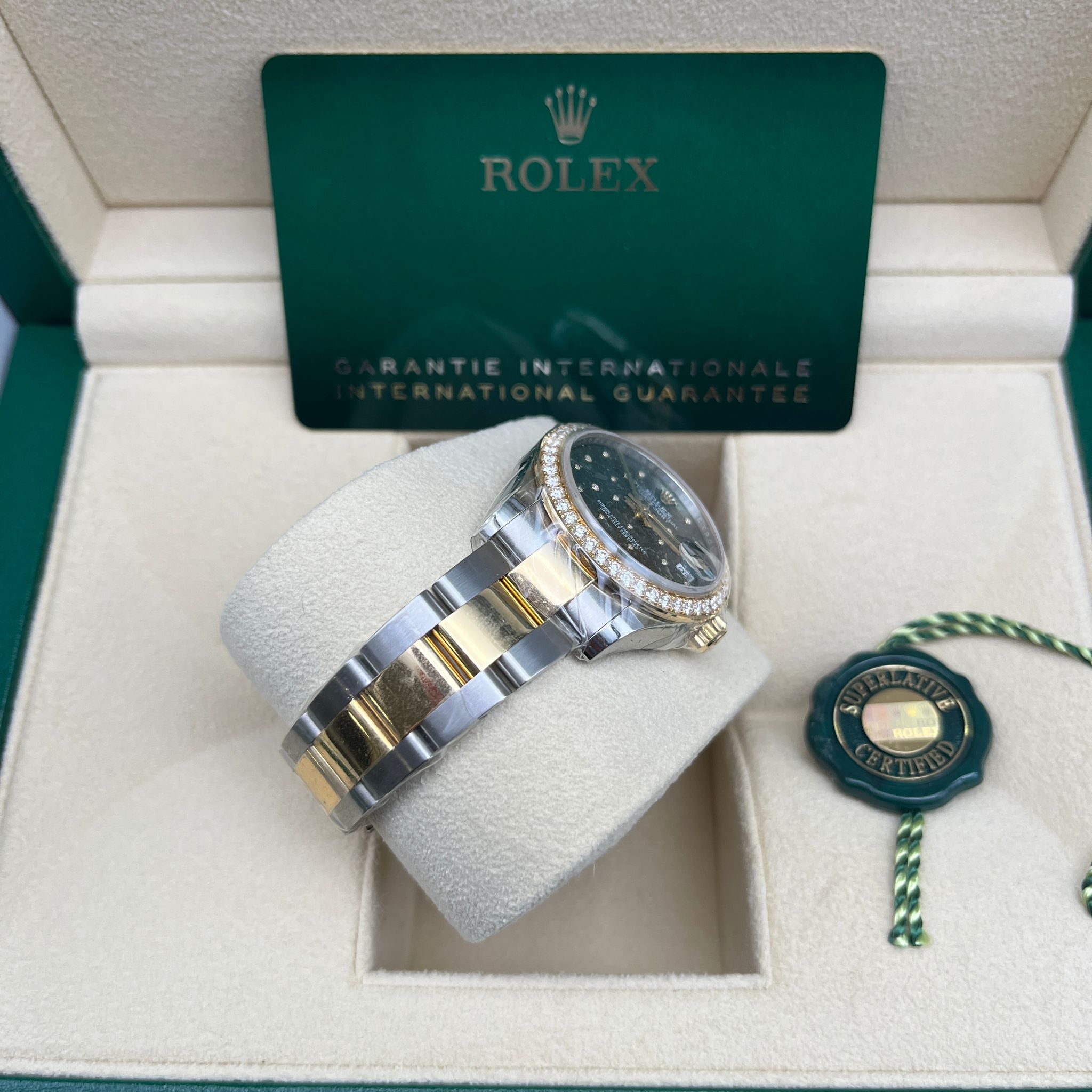 Rolex Datejust 31 278383RBR Grüne Blumenauster 2023