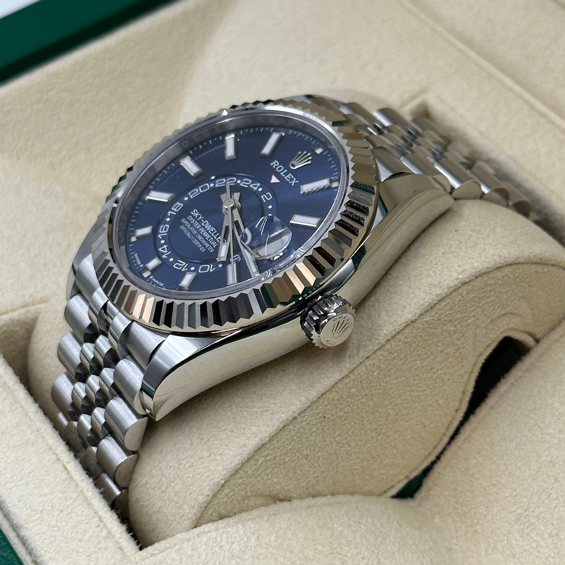 Rolex Sky-Dweller 42 mm 336934 Blaues Jubiläum 2023