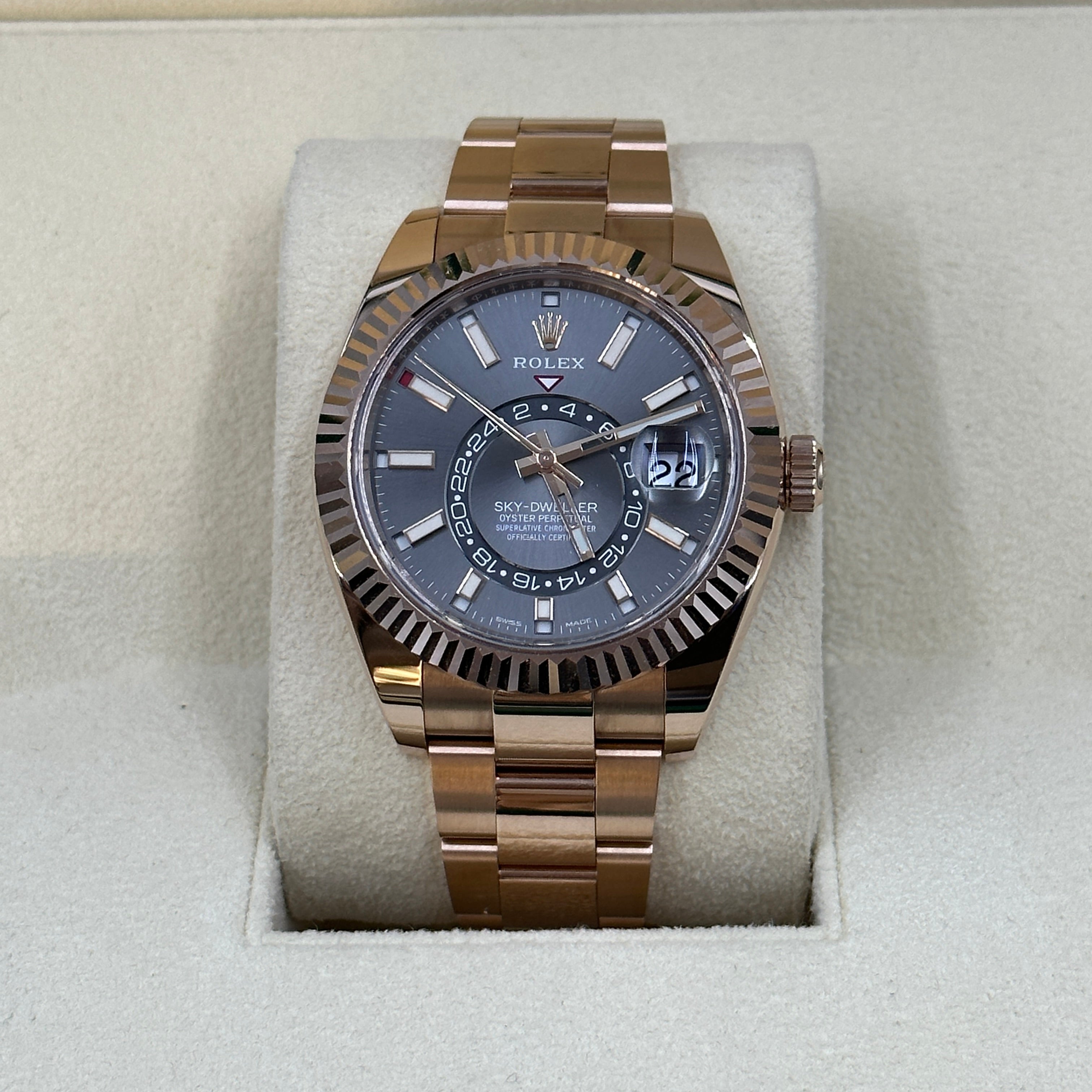 Rolex Sky-Dweller 42 mm 326935 Grau 2022